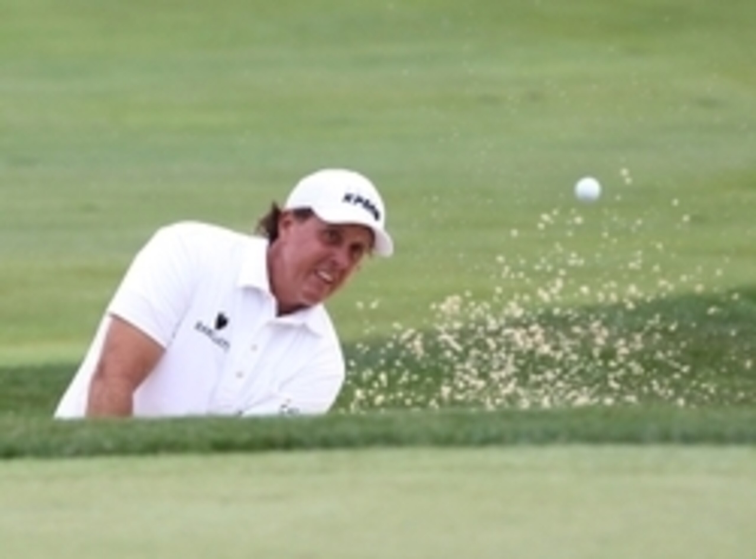 Phil Mickelson got off to a rough start Thursday but rebounded well.