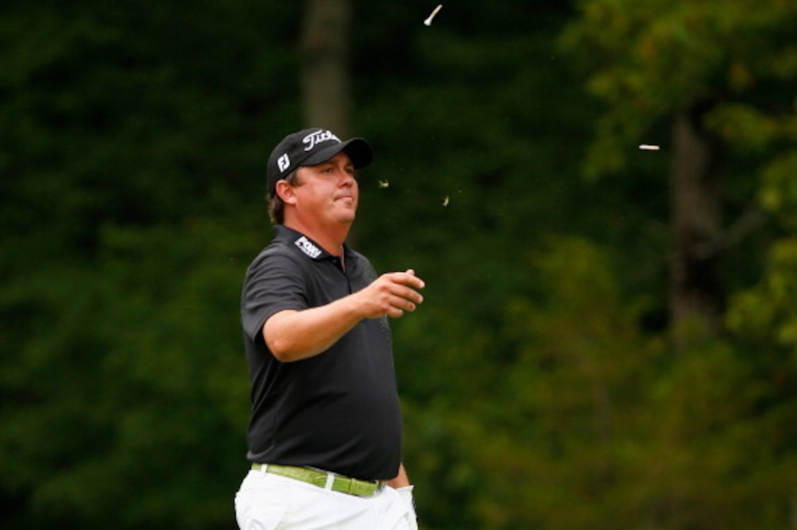 Jason Dufner had to withdraw from the PGA Championship. Jason Dufner had to withdraw from the PGA Championship.