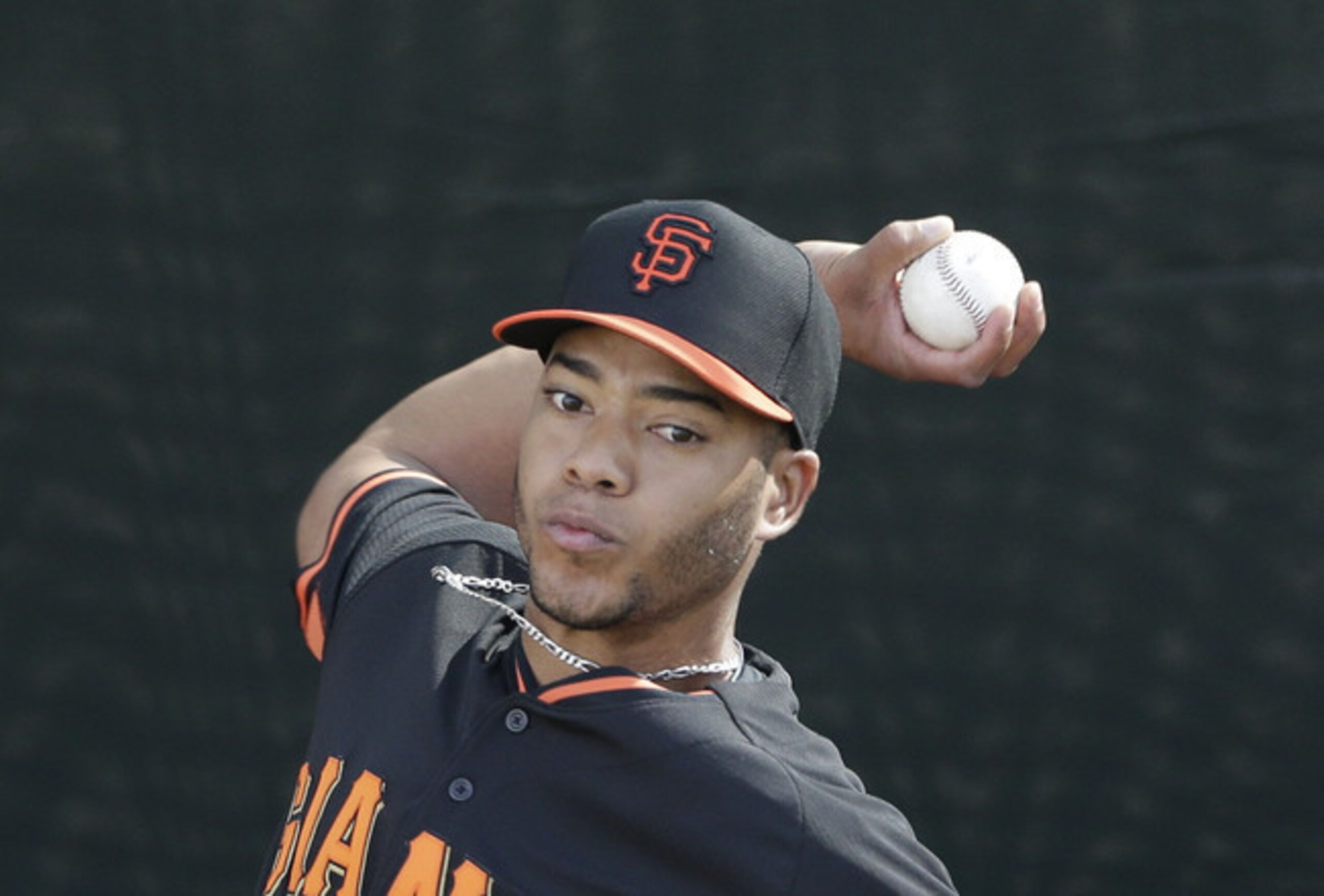 Kendry Flores could rise up through the Giants' farm system very quickly.