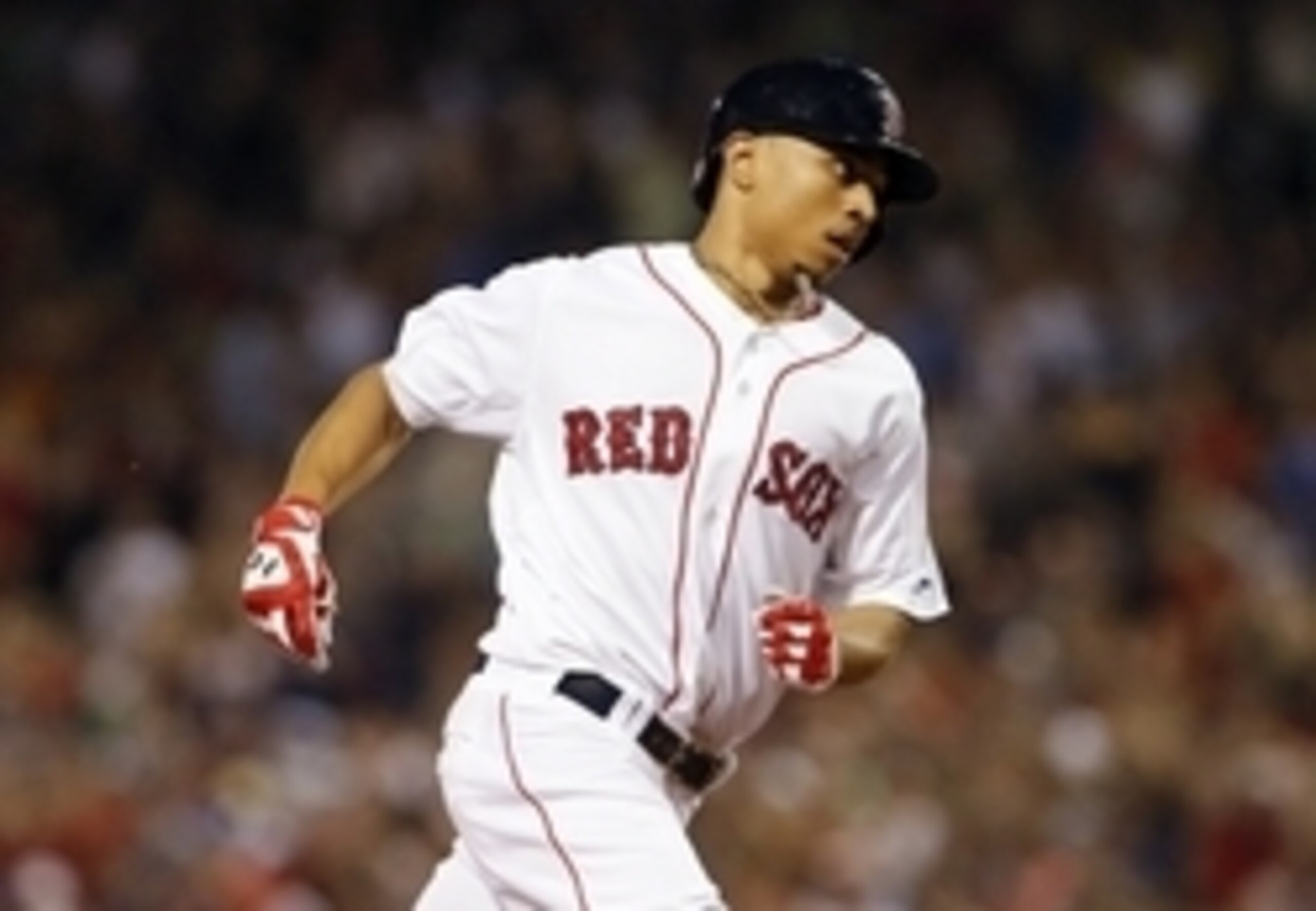 Mookie Betts is on the fringe of retaining a spot on Boston's major league roster.