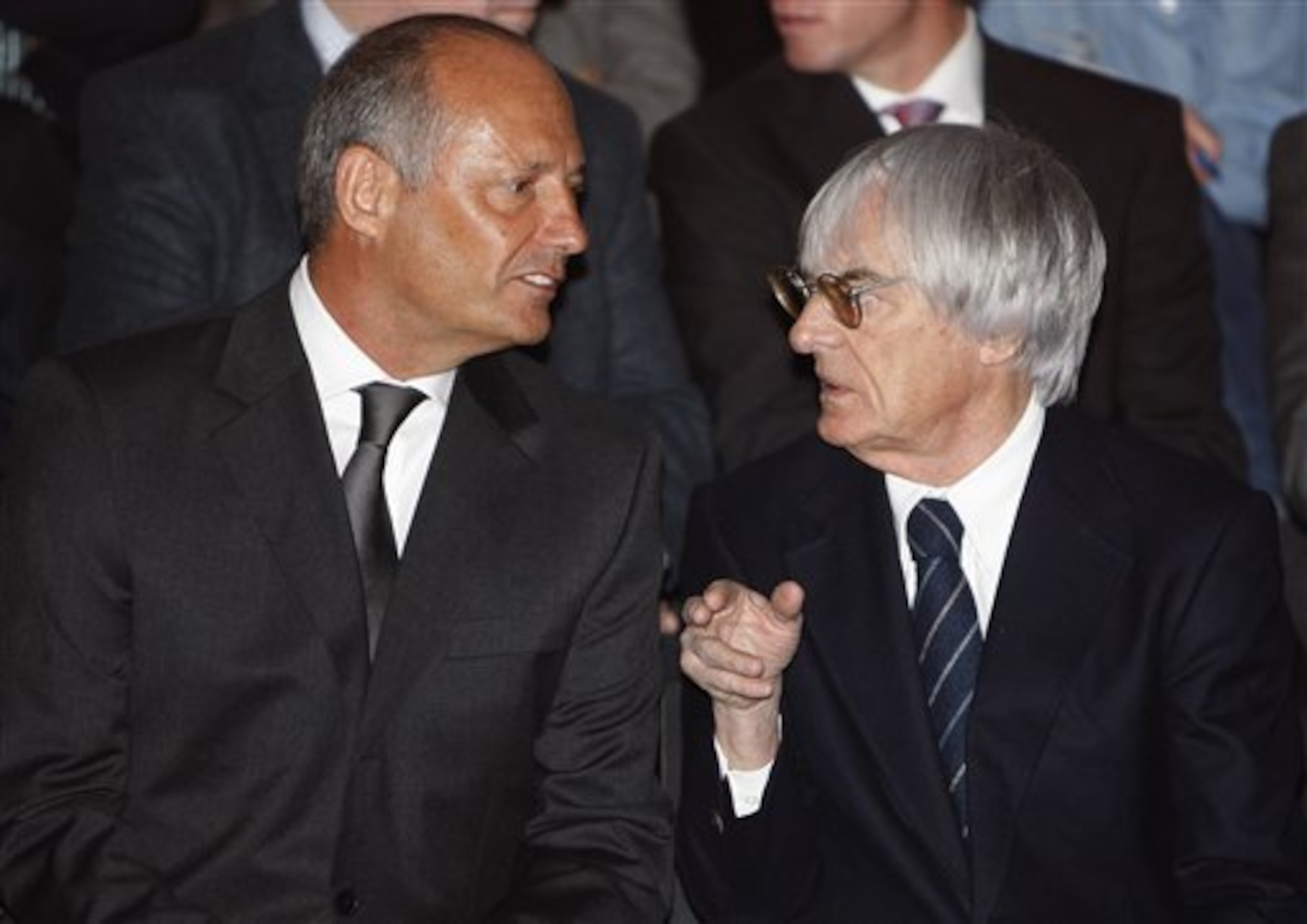 Ron Dennis and Ecclestone.