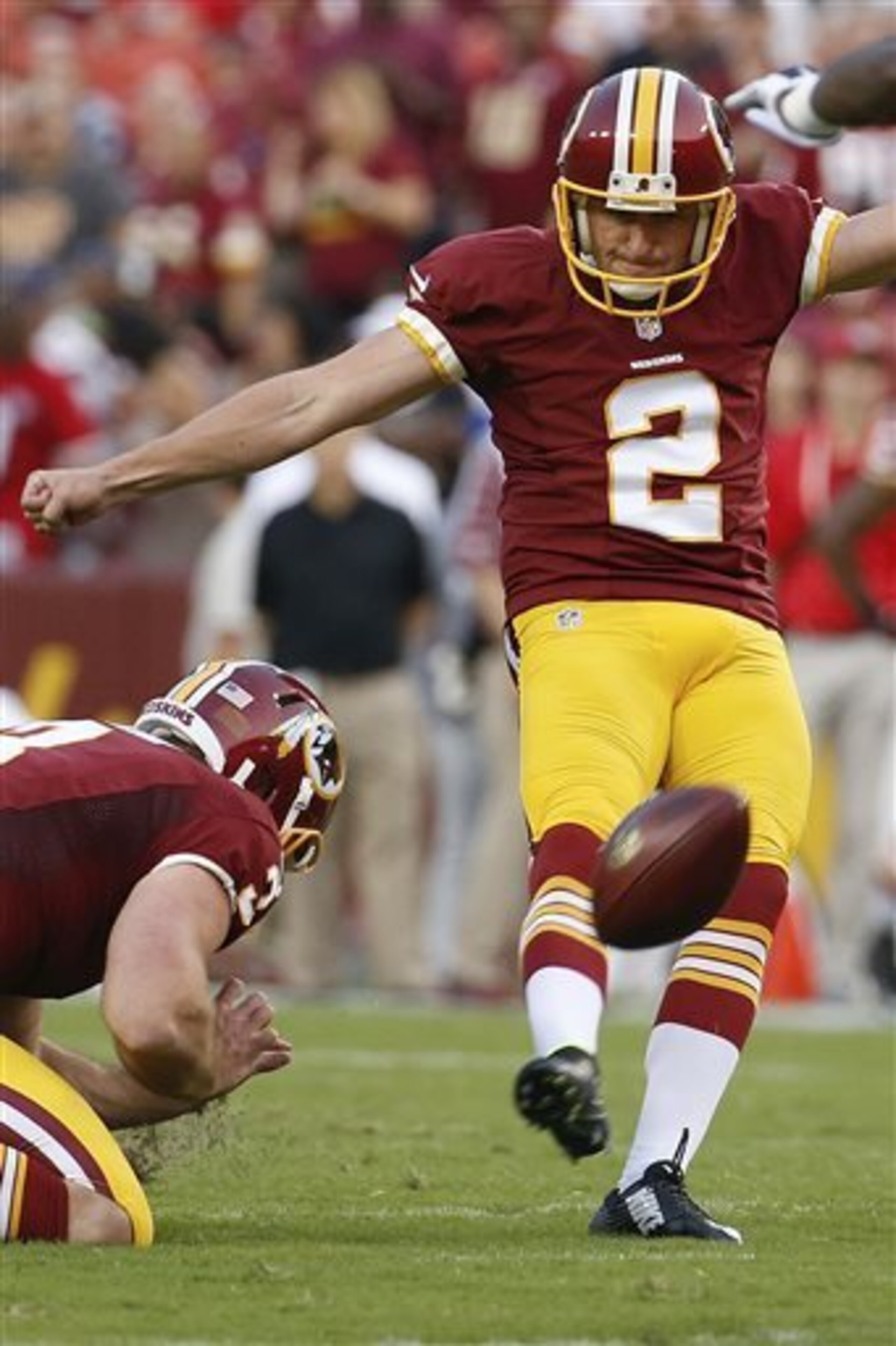 Kai Forbath's roster spot is now less certain.