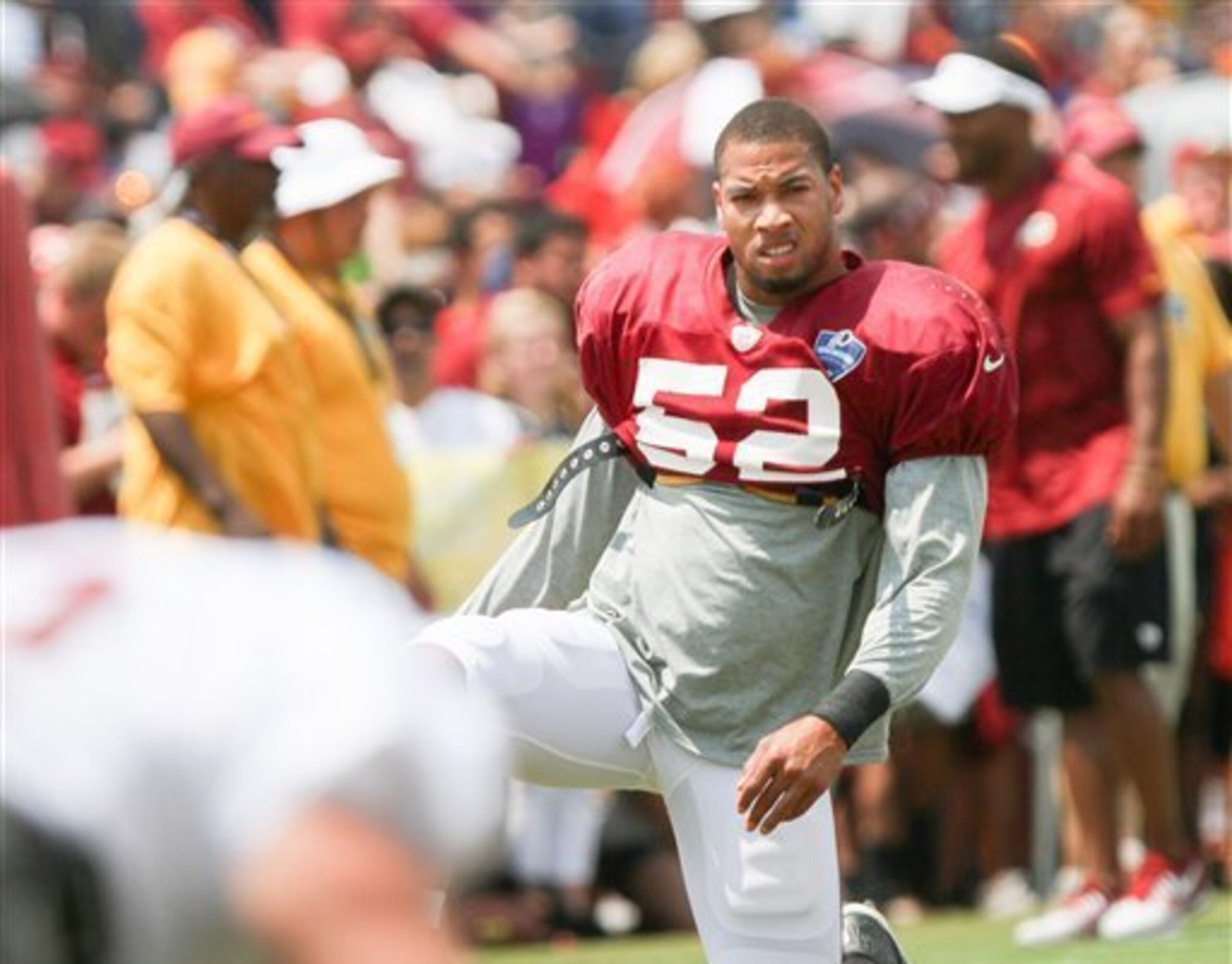 The Redskins need Robinson to hit the ground running, and so far he has done that.