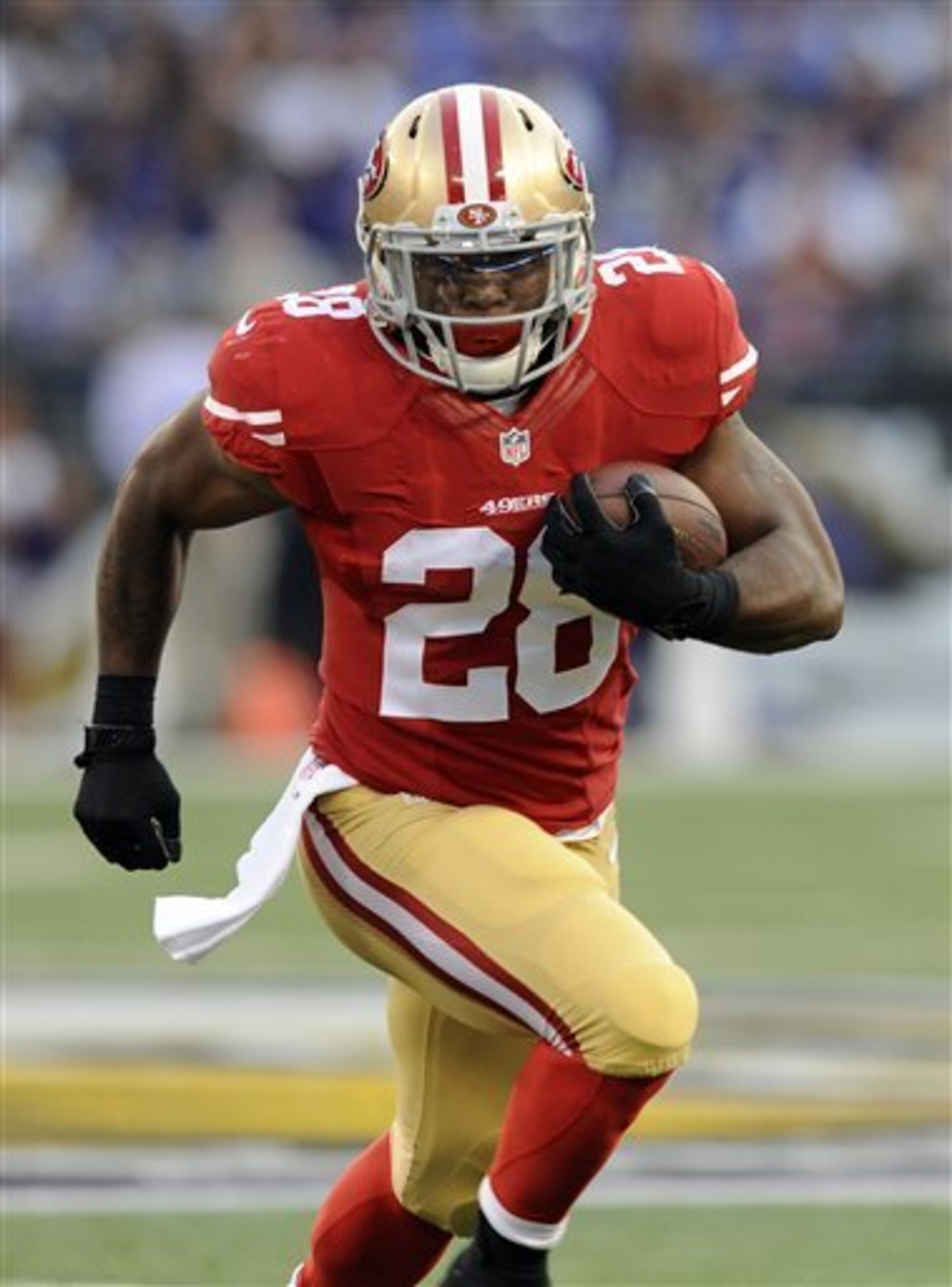Carlos Hyde is winning the battle to be Frank Gore's understudy.