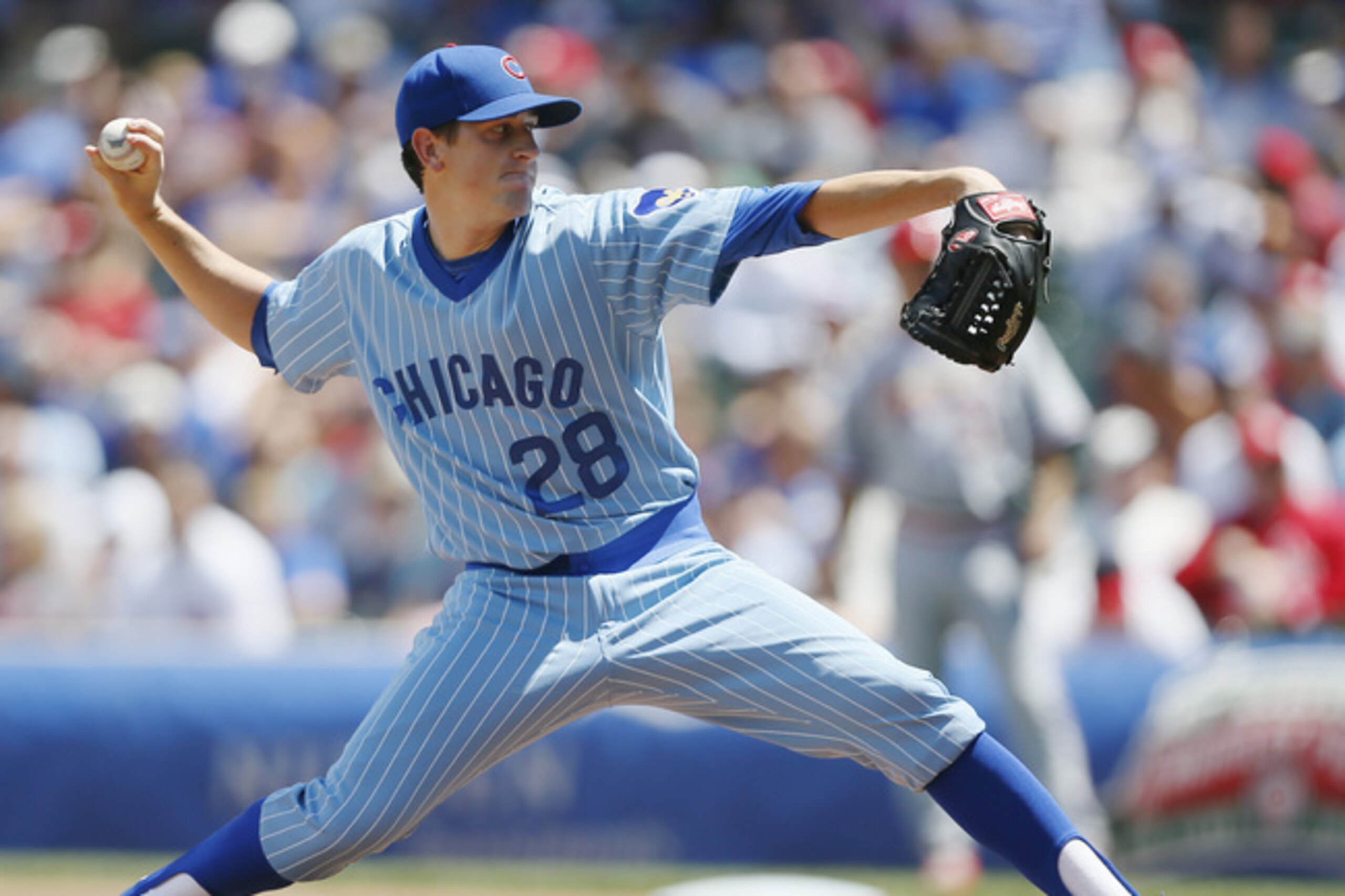 Kyle Hendricks is still available across most leagues.