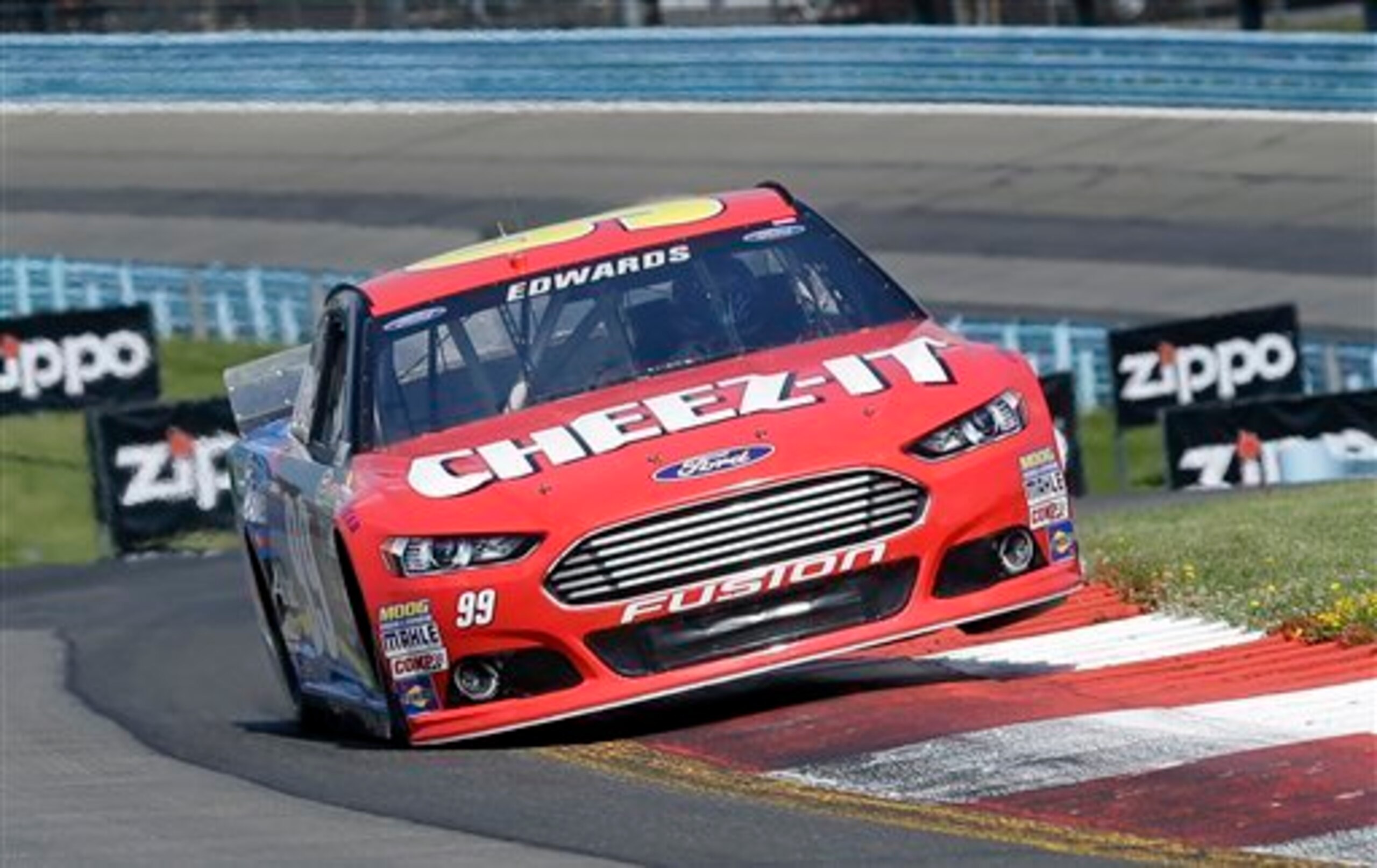 Despite the race named for his primary sponsor, Watkins Glen was not kind to Carl Edwards.
