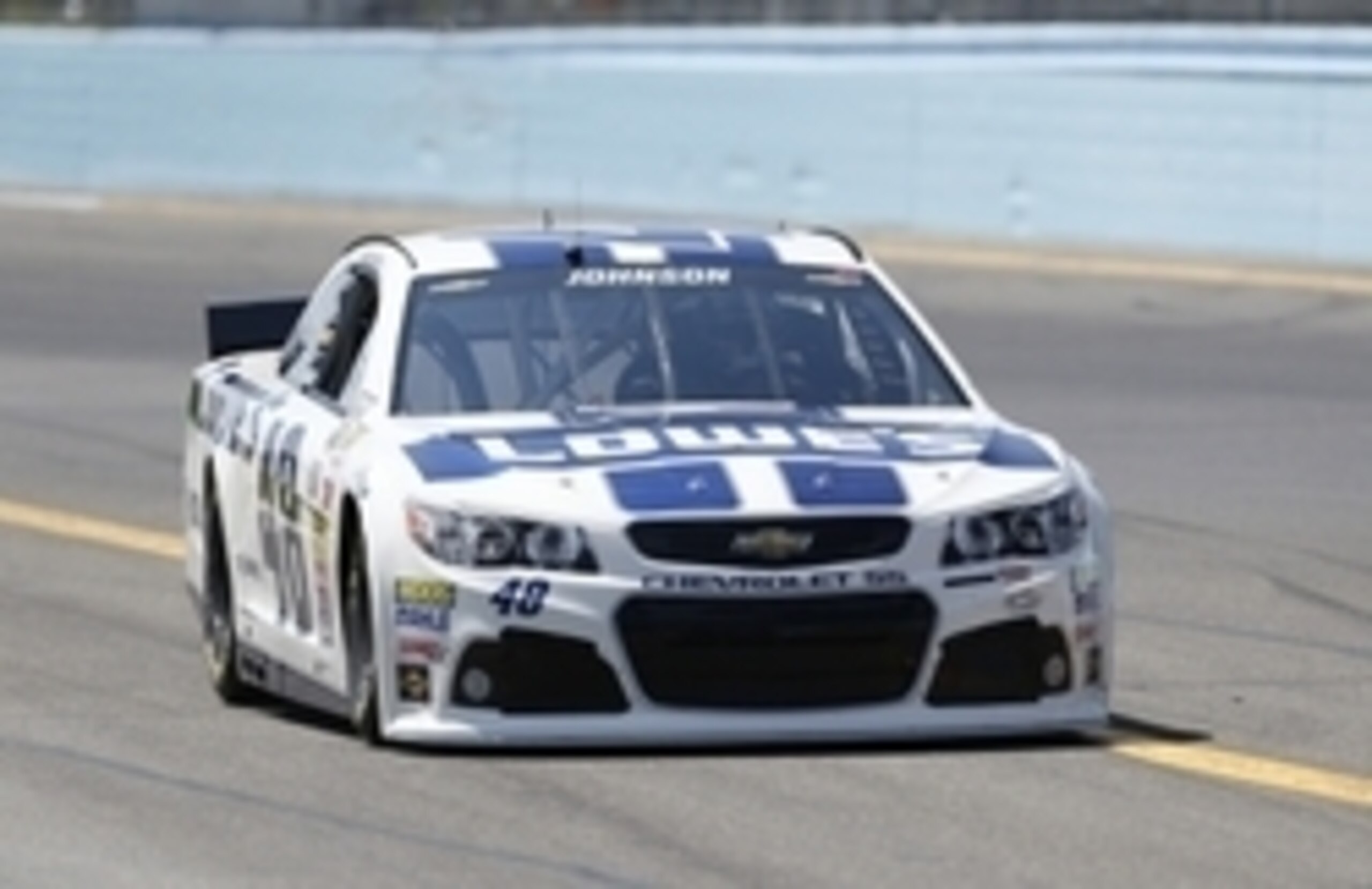 Jimmie Johnson hasn't been as effective in his No. 48 Chevrolet as he normally is lately.