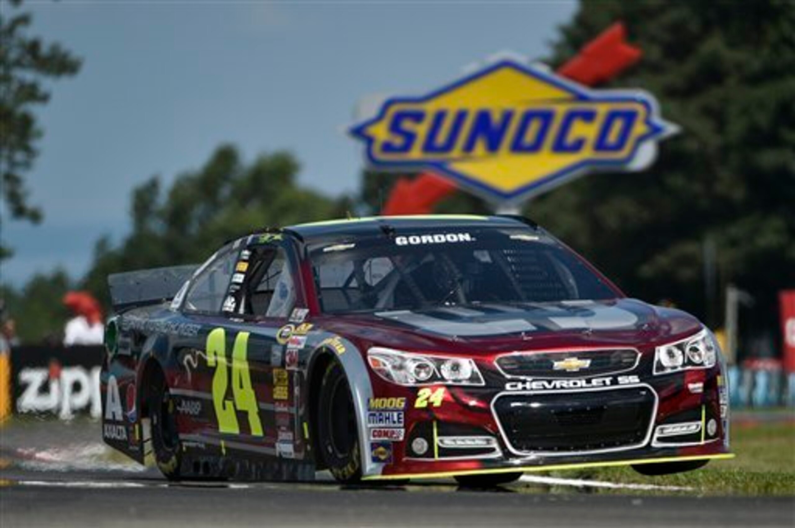 A rejuvenated Jeff Gordon continues to run up front in the 2014 season.