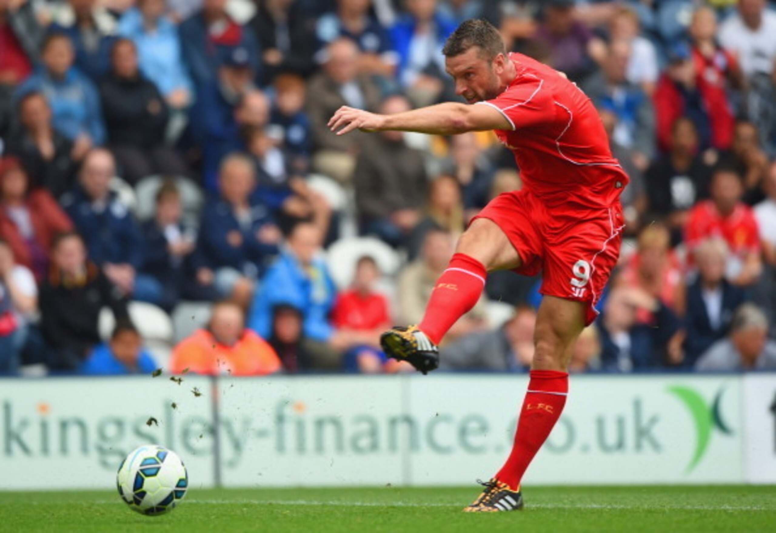 Rickie Lambert was one of a plethora of substitutes used by Brendan Rodgers on Sunday.