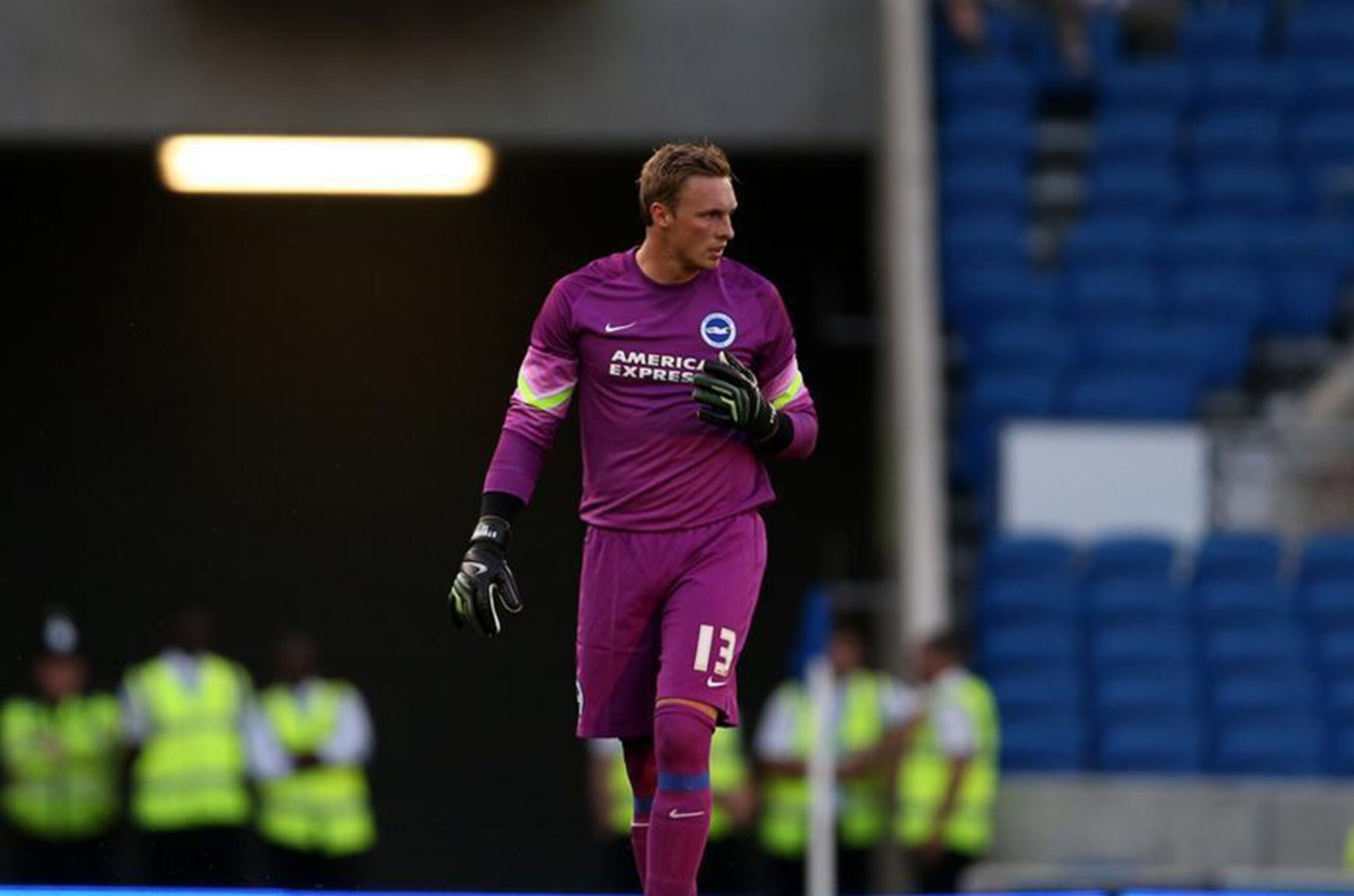 David Stockdale joined Brighton & Hove Albion from Fulham in the summer.