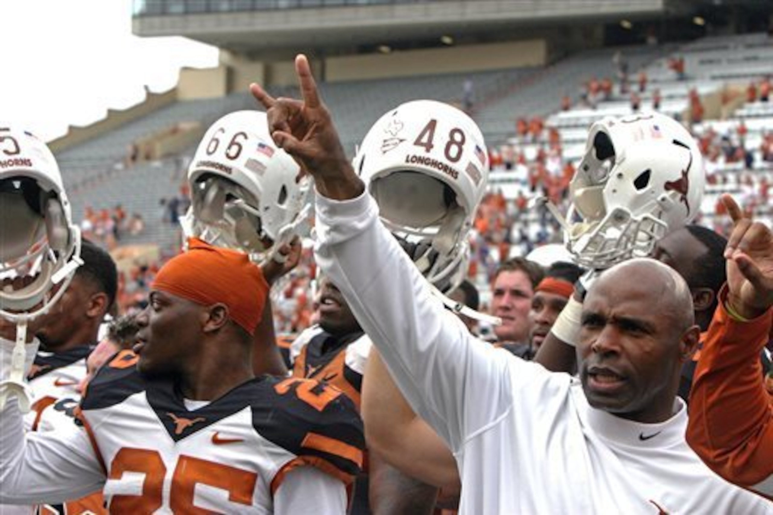 Charlie Strong's first week of fall camp has yielded impressive results. Charlie Strong's first week of fall camp has yielded impressive results.