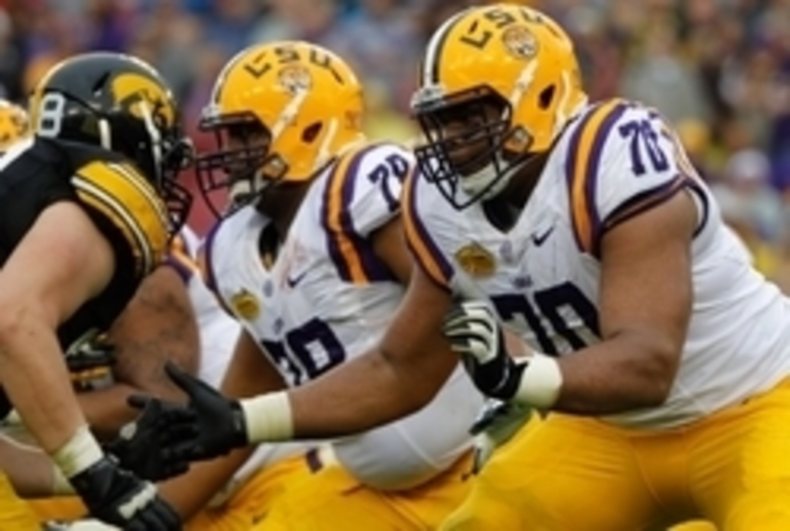 LSU OT La'el Collins (70) LSU OT La'el Collins (70)