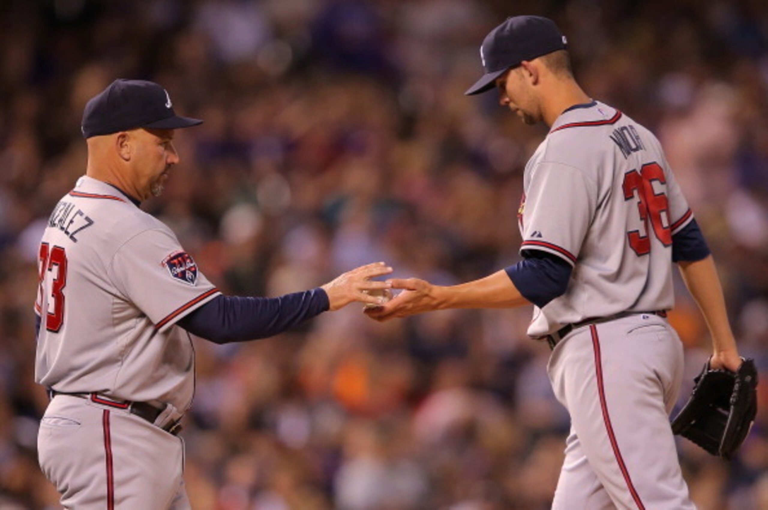 Take the ball away from Mike Minor before he inflicts further damage on your ERA and WHIP.