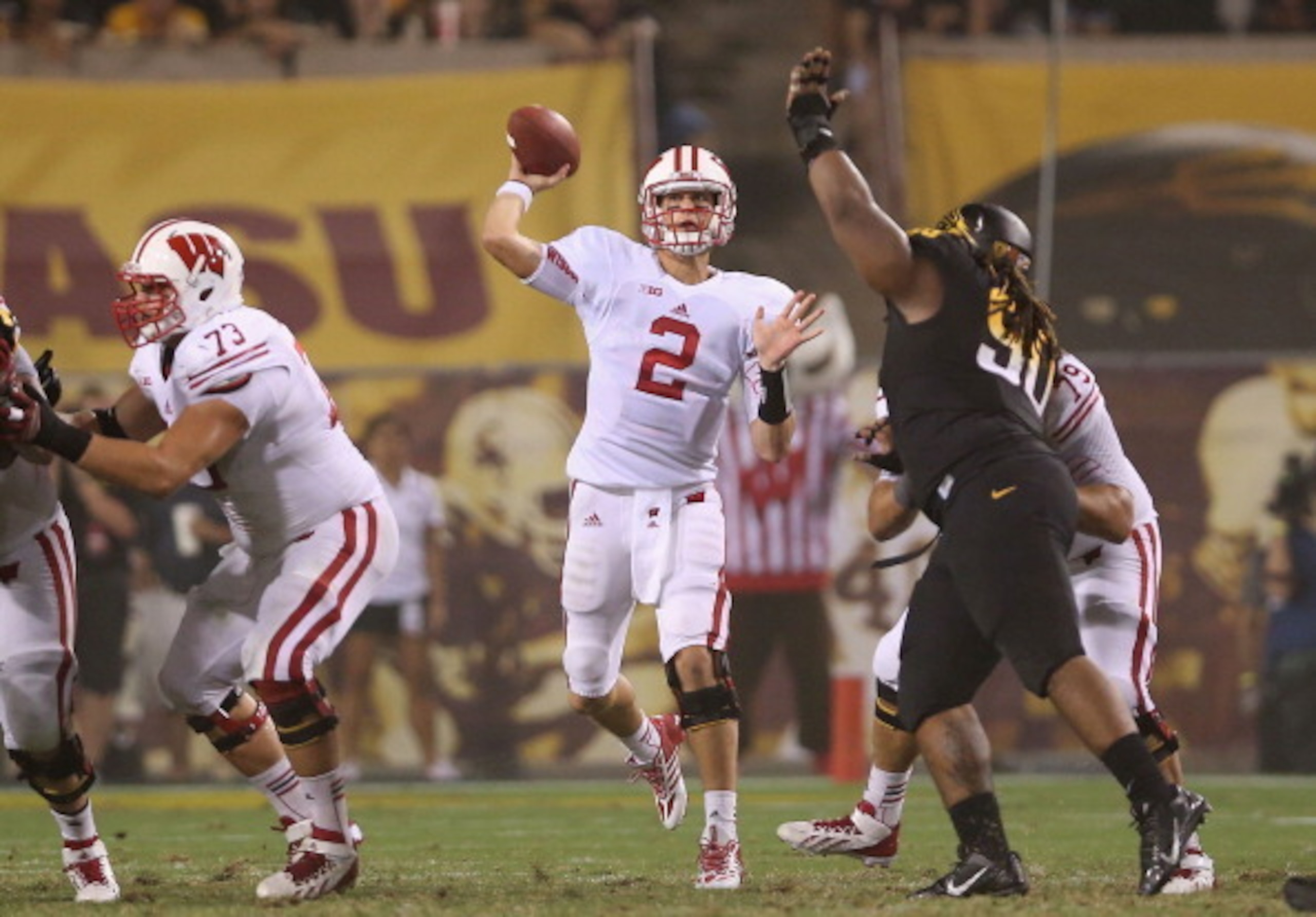 Joel Stave may not be the starting quarterback, but he is still one of the best players on the team.