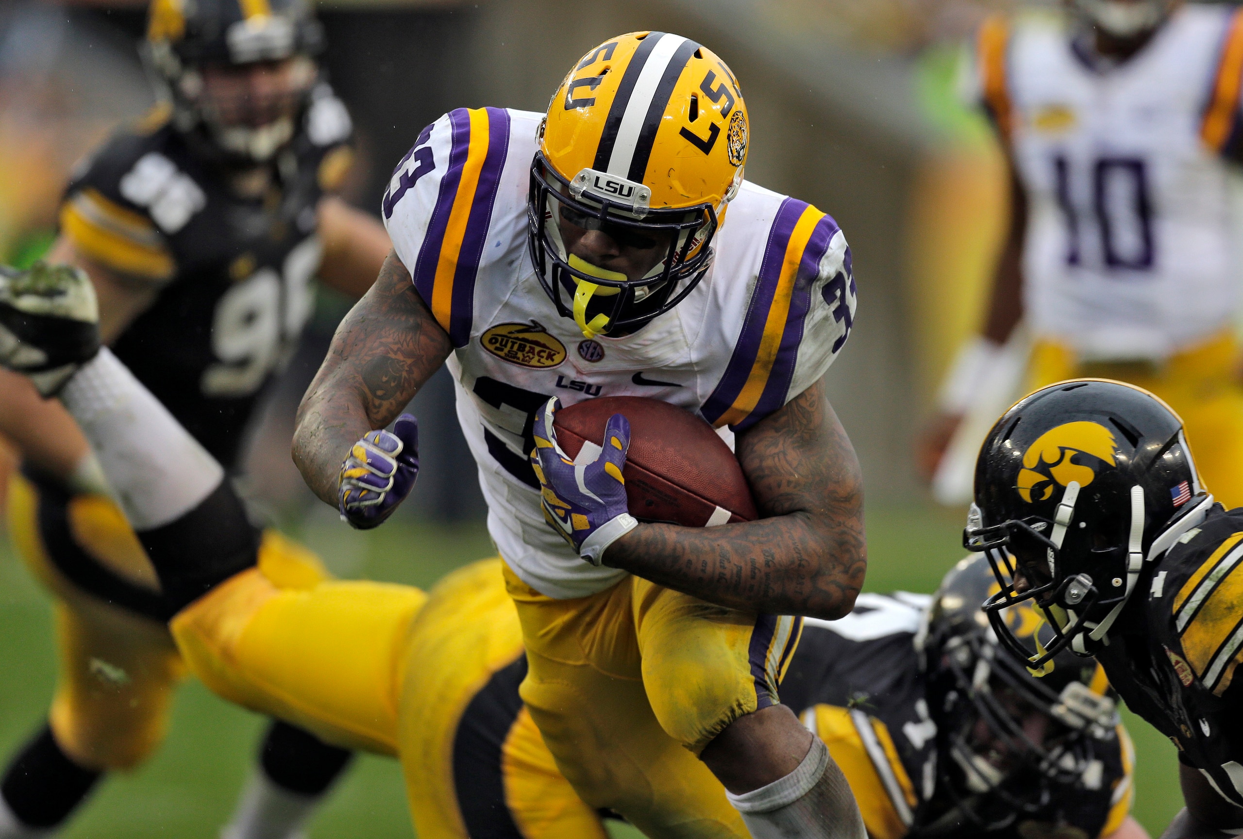 Jeremy Hill is just one of a number of talented recruits and running backs mentored by LSU's Frank Wilson.