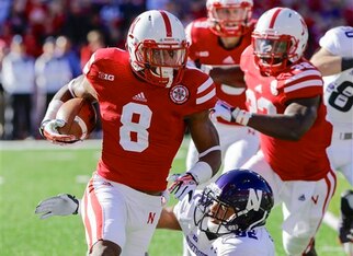 Nebraska senior running back Ameer Abdullah.