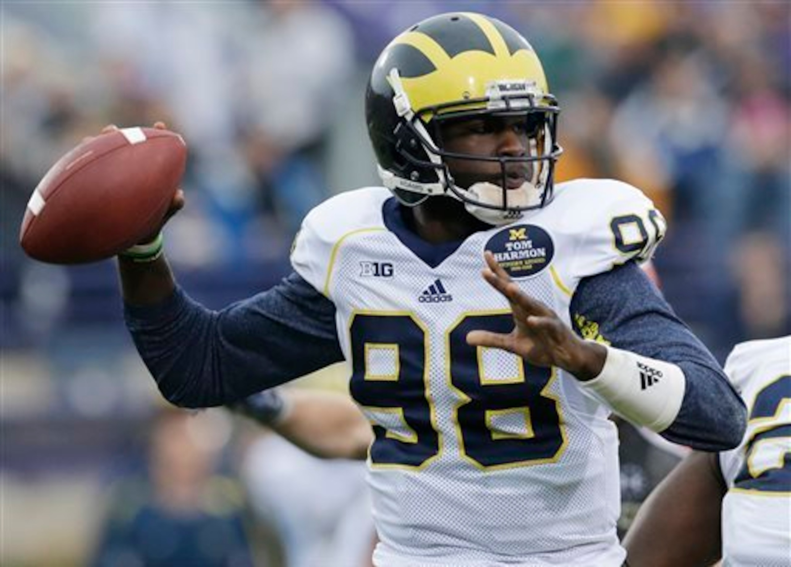 Michigan senior quarterback Devin Gardner.