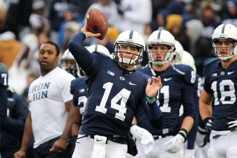 Penn State sophomore quarterback Christian Hackenberg.