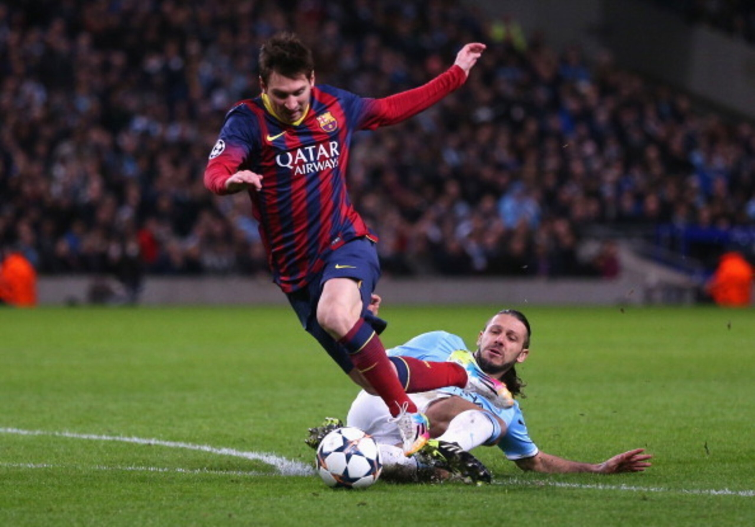 City's 2013-14 Champions League campaign effectively ended on this play last season.