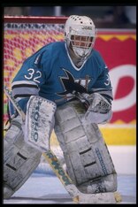 Arturs Irbe helped keep the Sharks in a lot of games.