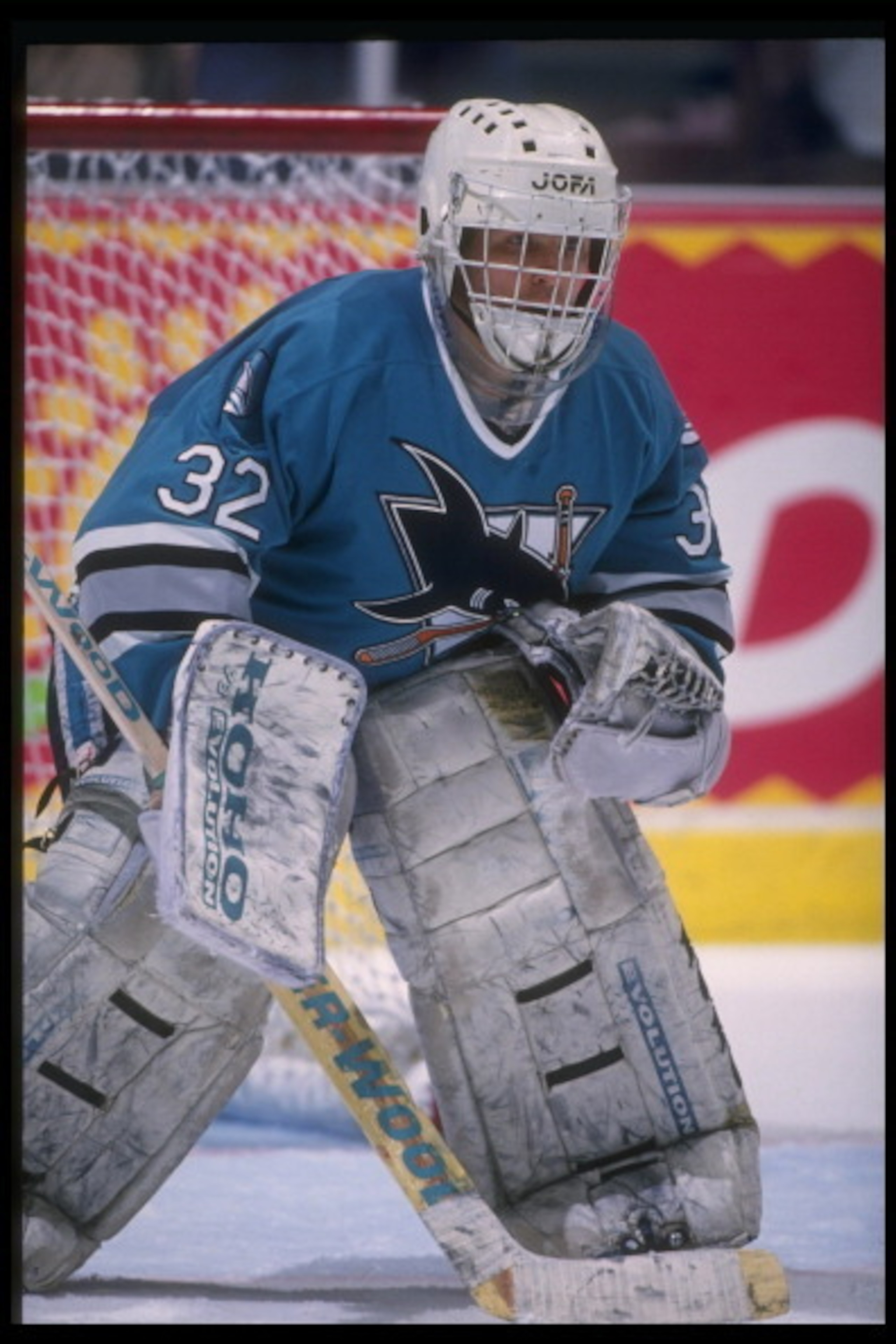Arturs Irbe helped keep the Sharks in a lot of games.