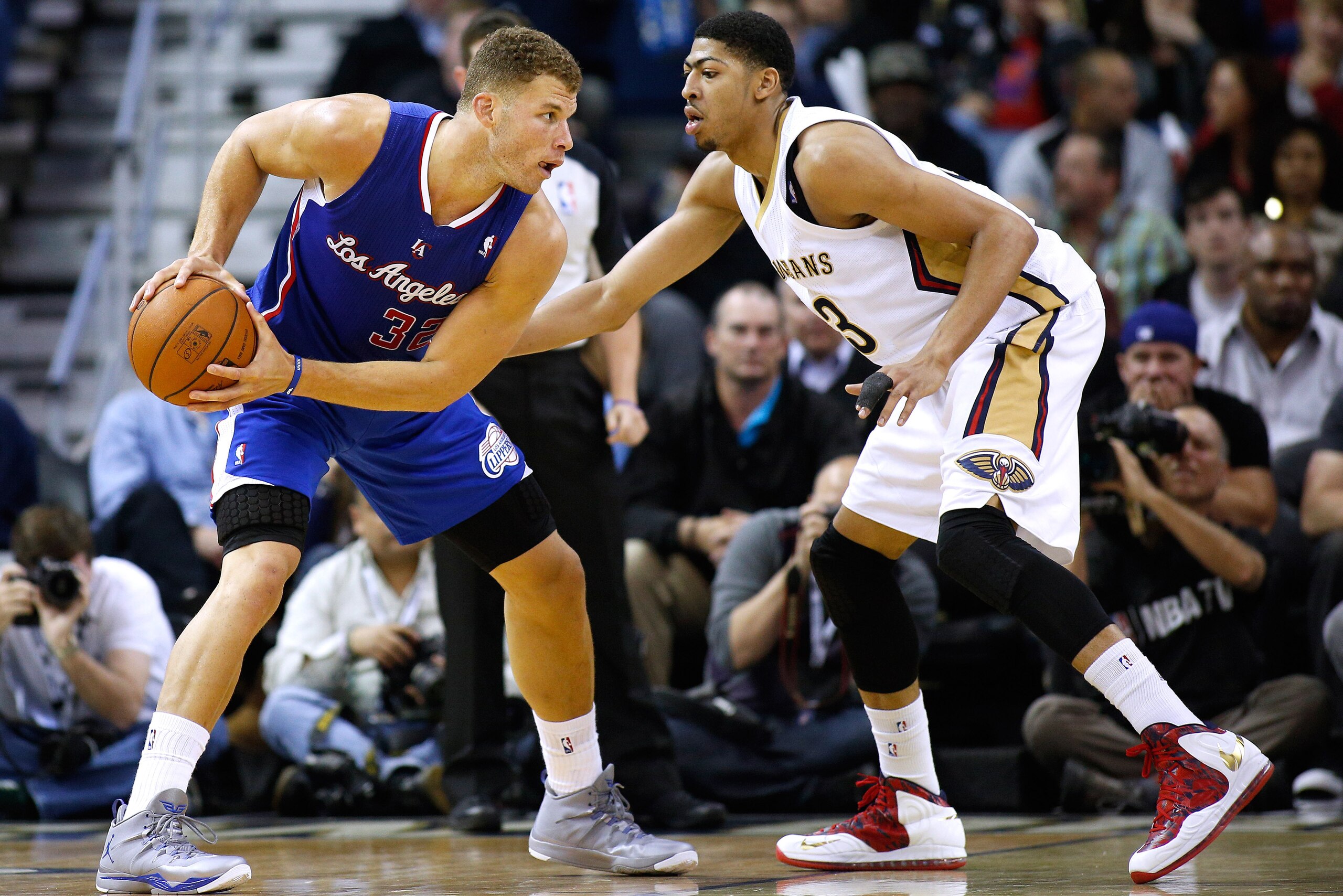 Blake Griffin and Anthony Davis are two of the top young big men in the league. Where did their teams rank?