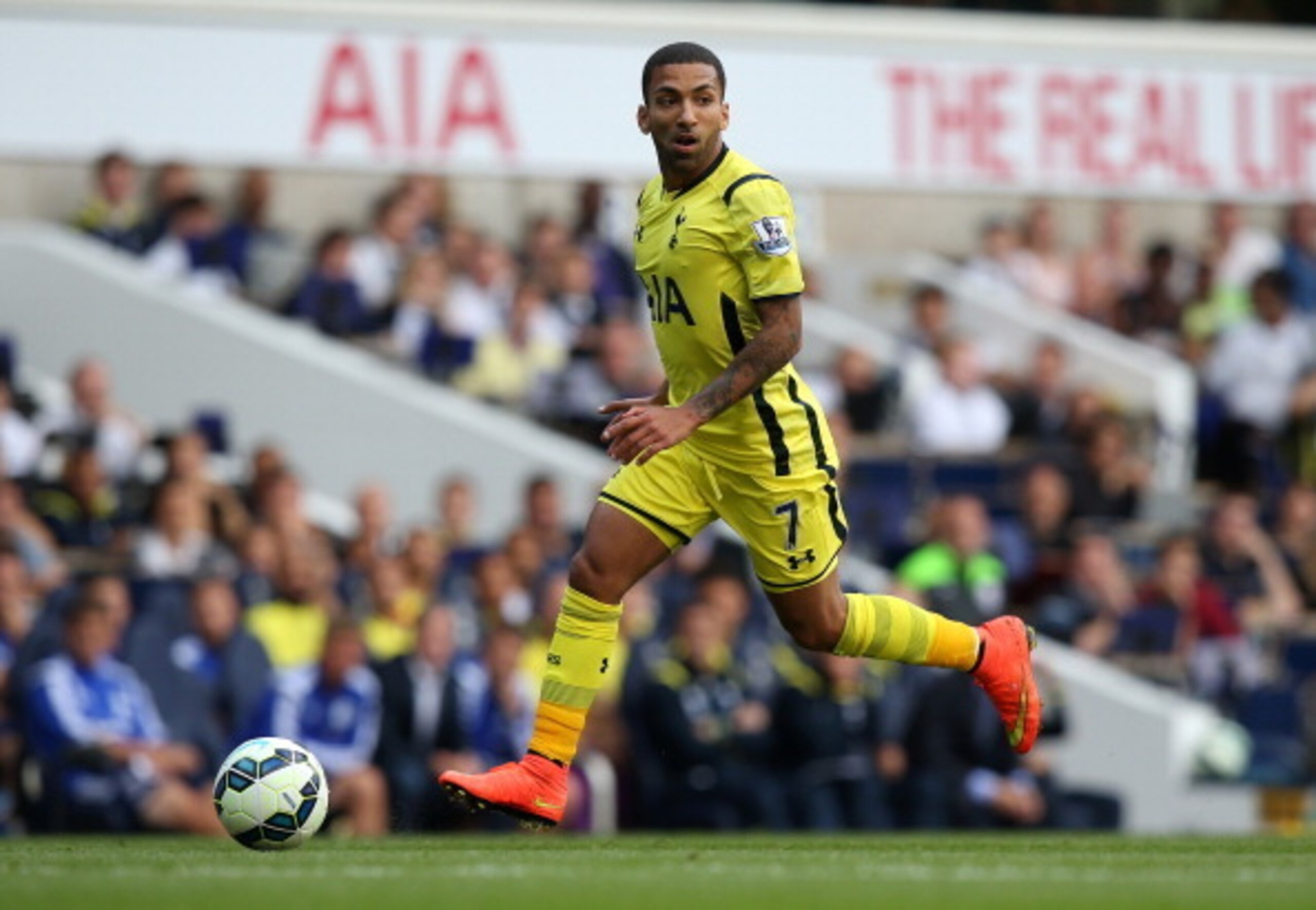 Playing inside-left may well have revitalised Aaron Lennon after an underwhelming 2013-14 campaign.