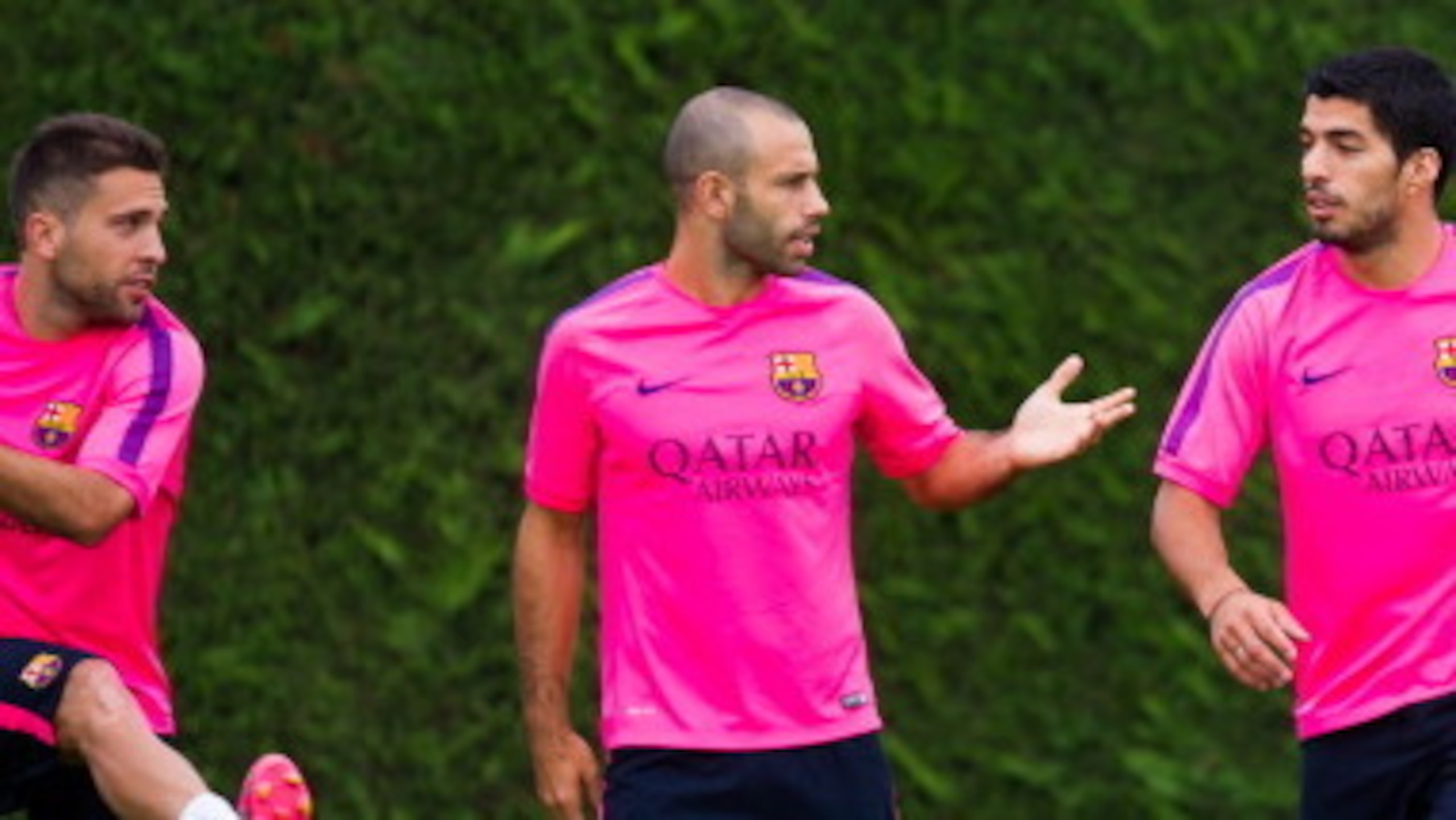 Javier Mascherano will sign a contract extension. Javier Mascherano will sign a contract extension.