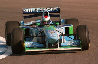 Max's father, Jos Verstappen, in 1994.