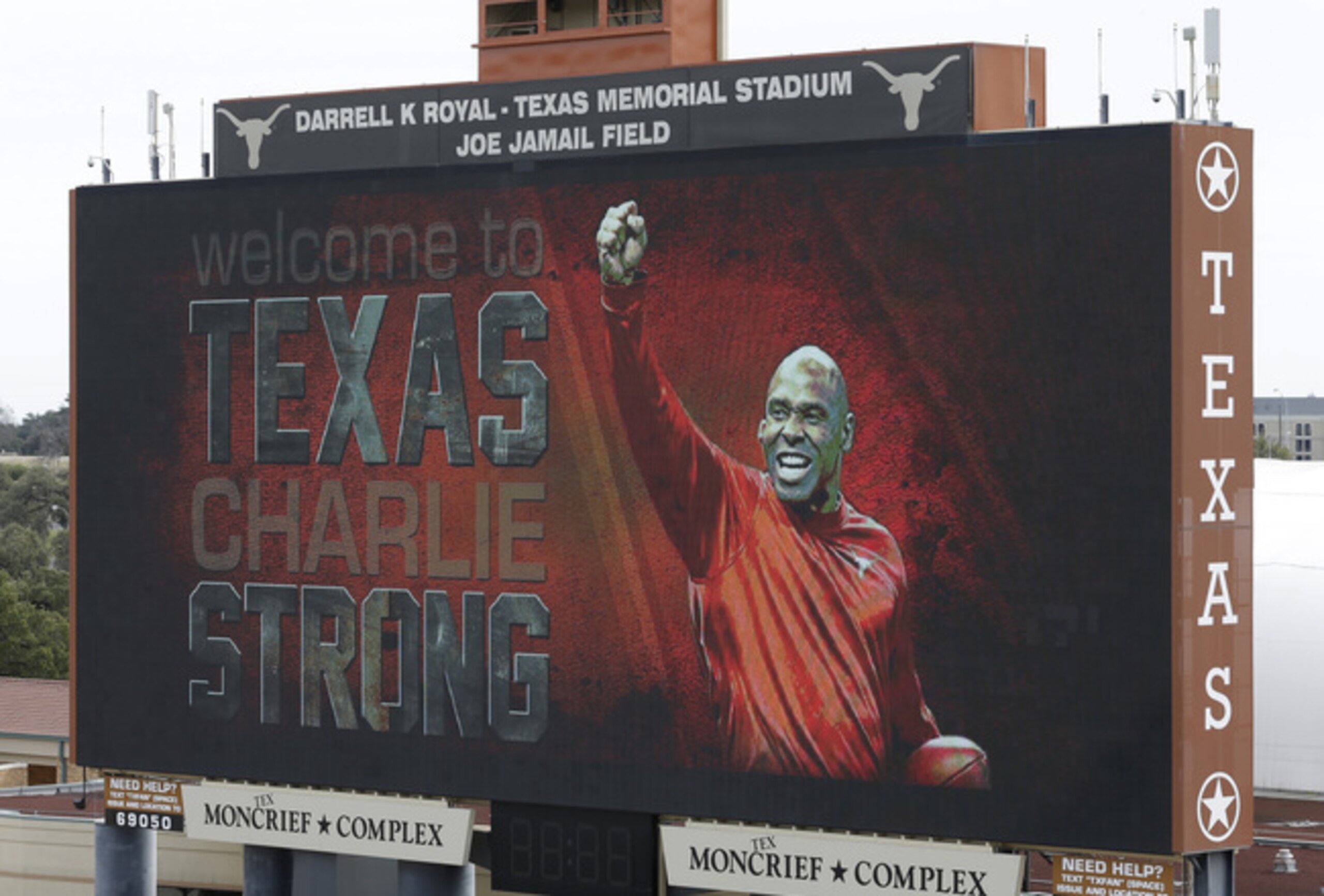 UT's new head coach, Charlie Strong