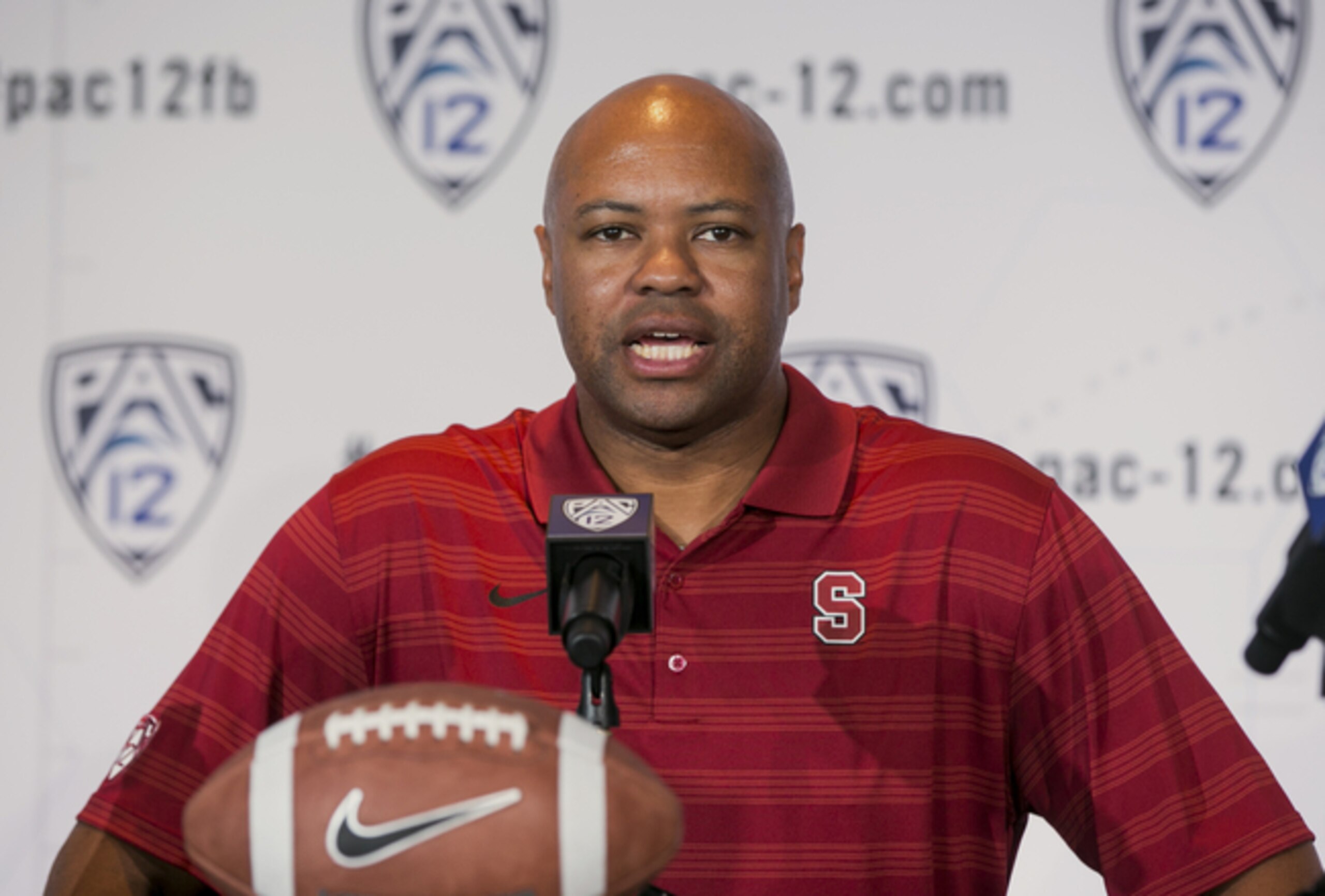 Stanford head coach David Shaw