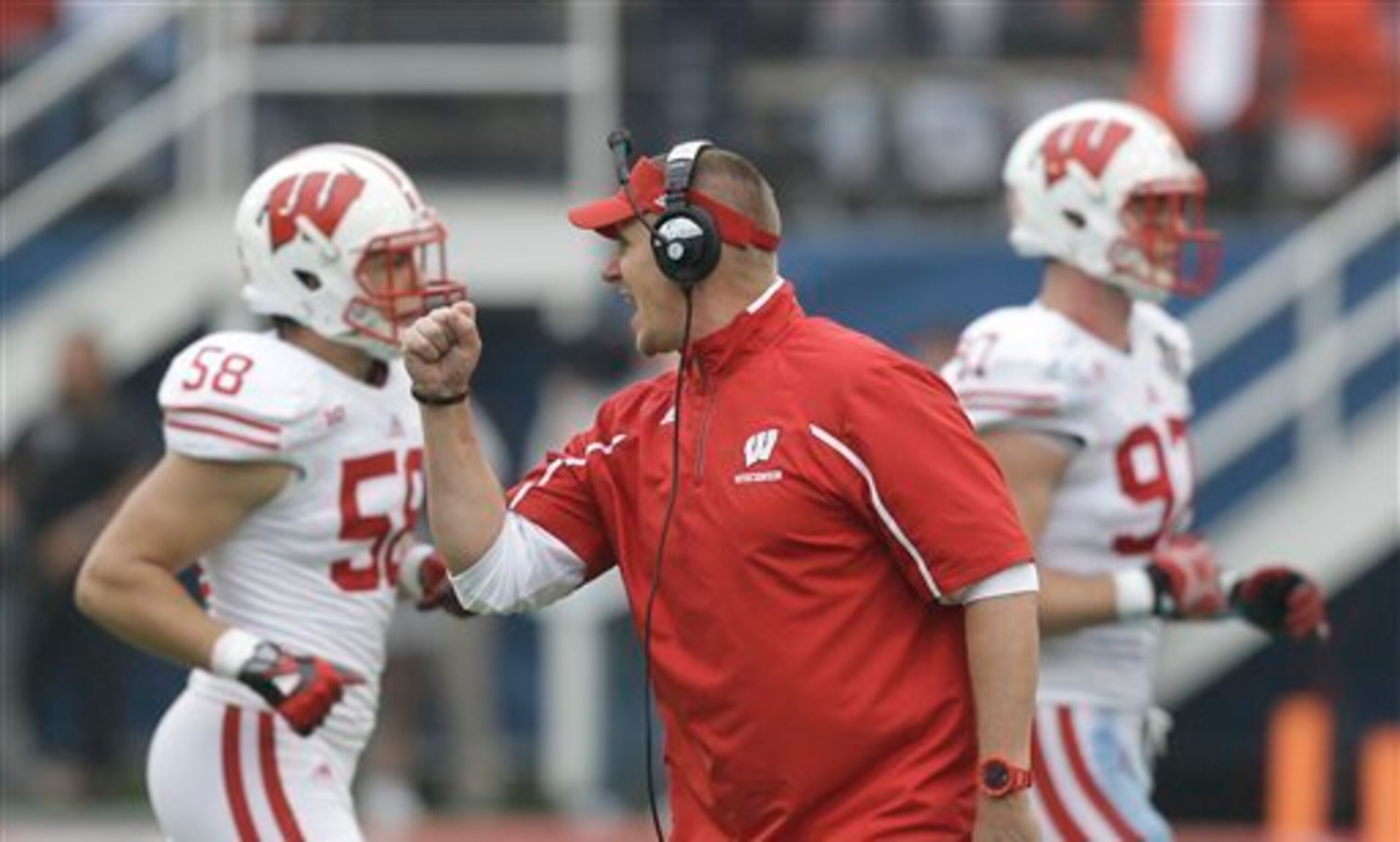 Gary Andersen and Wisconsin have a chance at a 10-win season this fall.