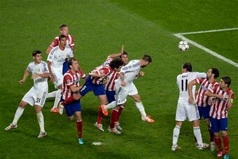 Madrid won against Atletico in the Champions League final.