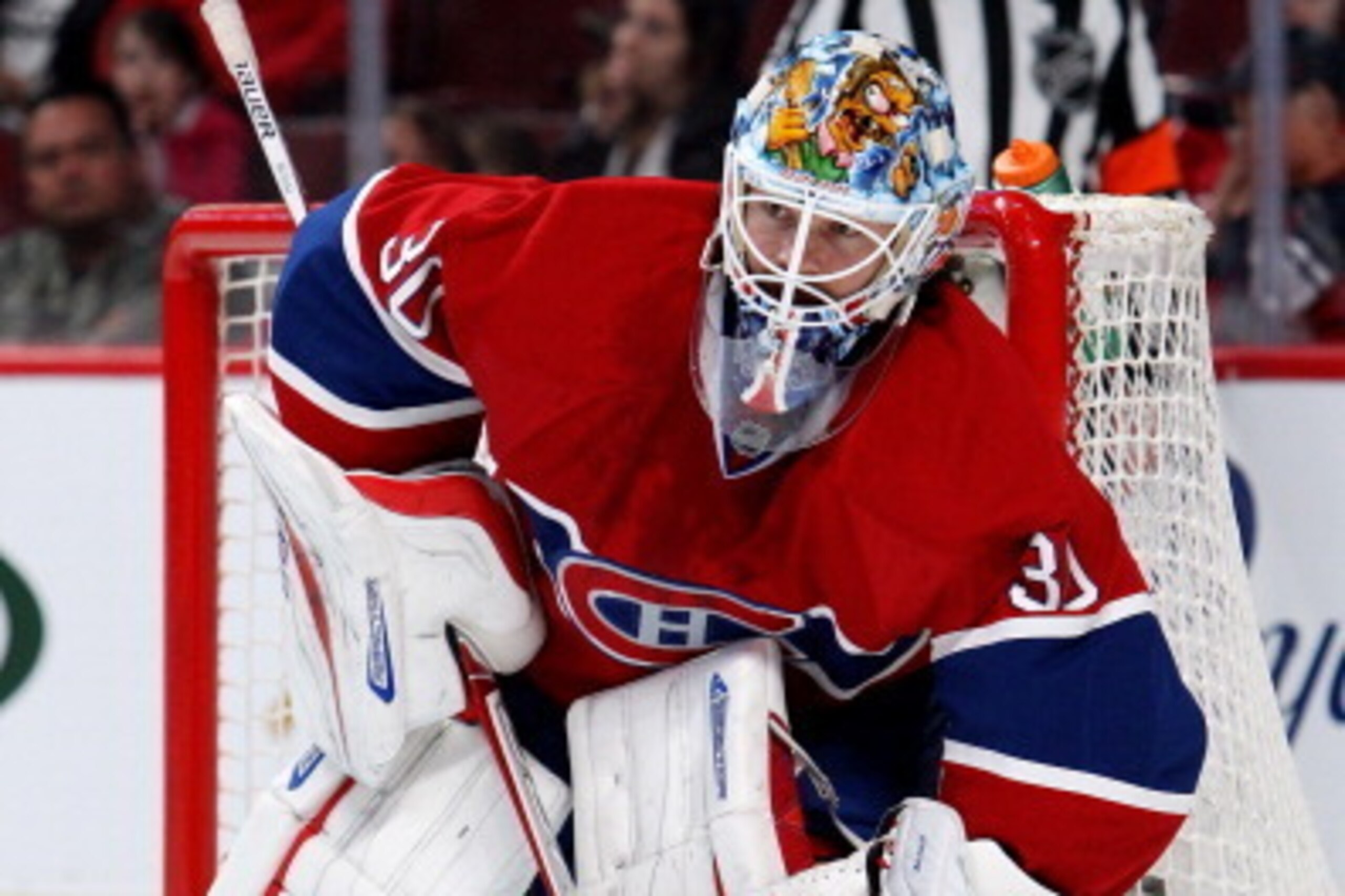 Peter Budaj has competition from Dustin Tokarski this season.