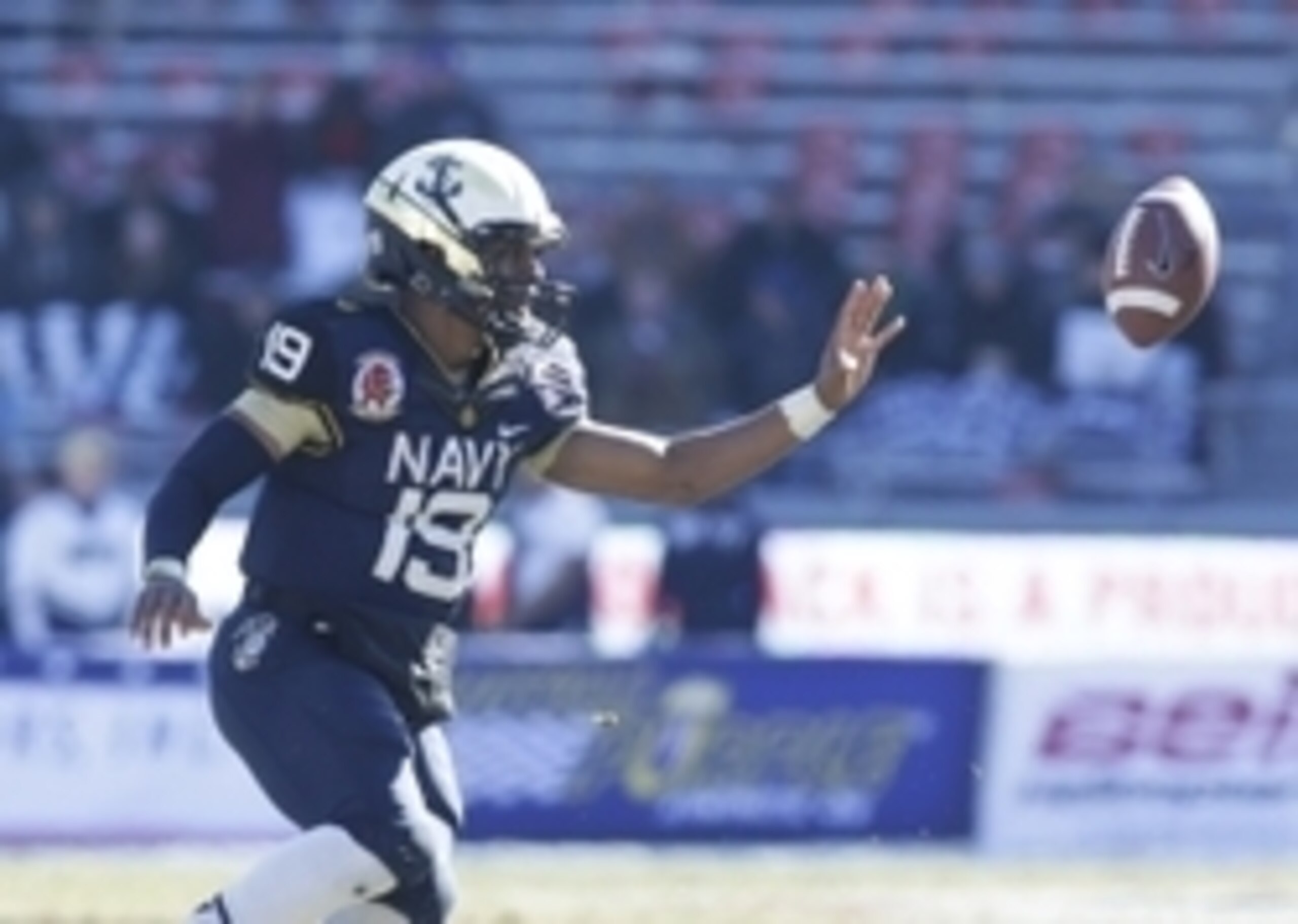 Navy quarterback Keenan Reynolds