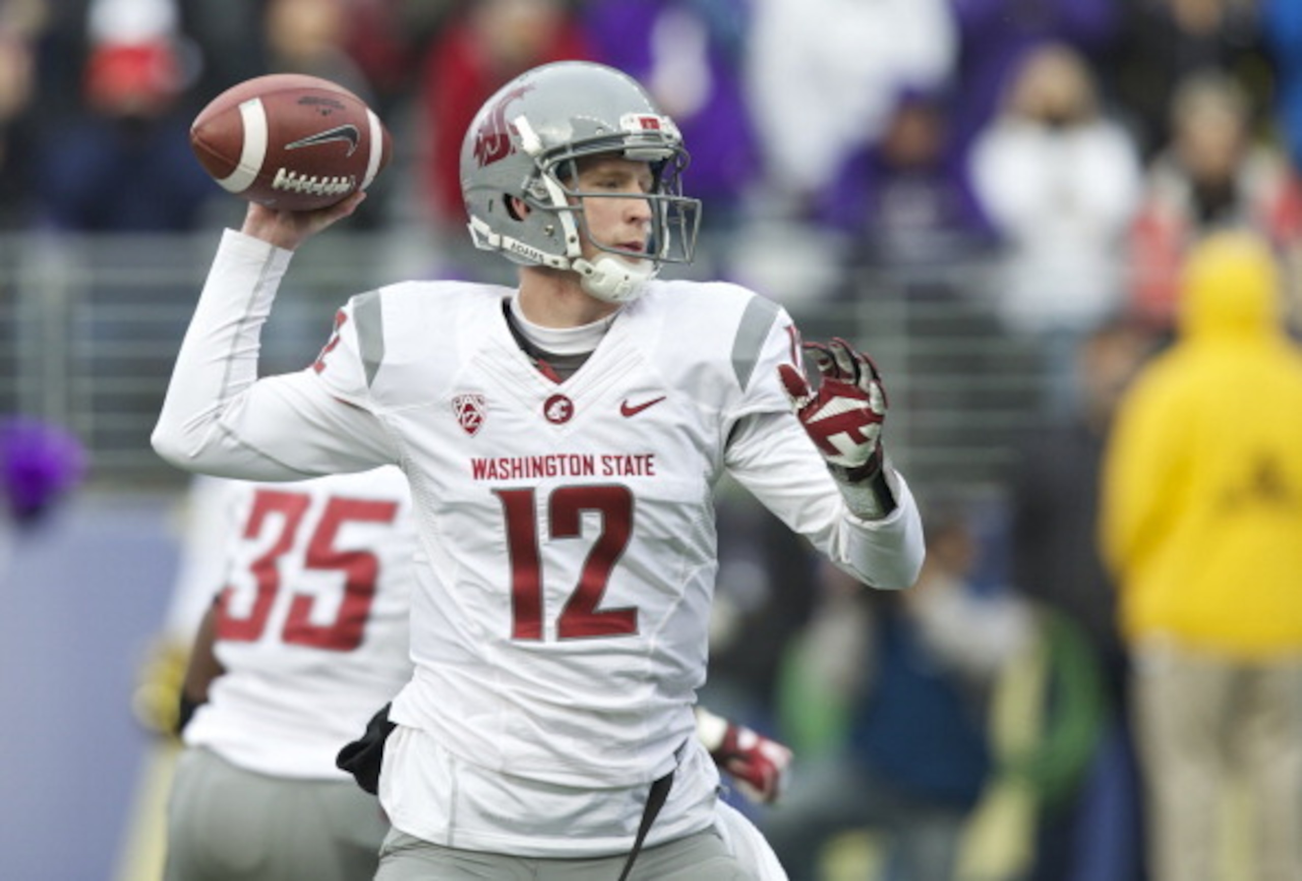 Washington State senior quarterback Connor Halliday. Washington State senior quarterback Connor Halliday.