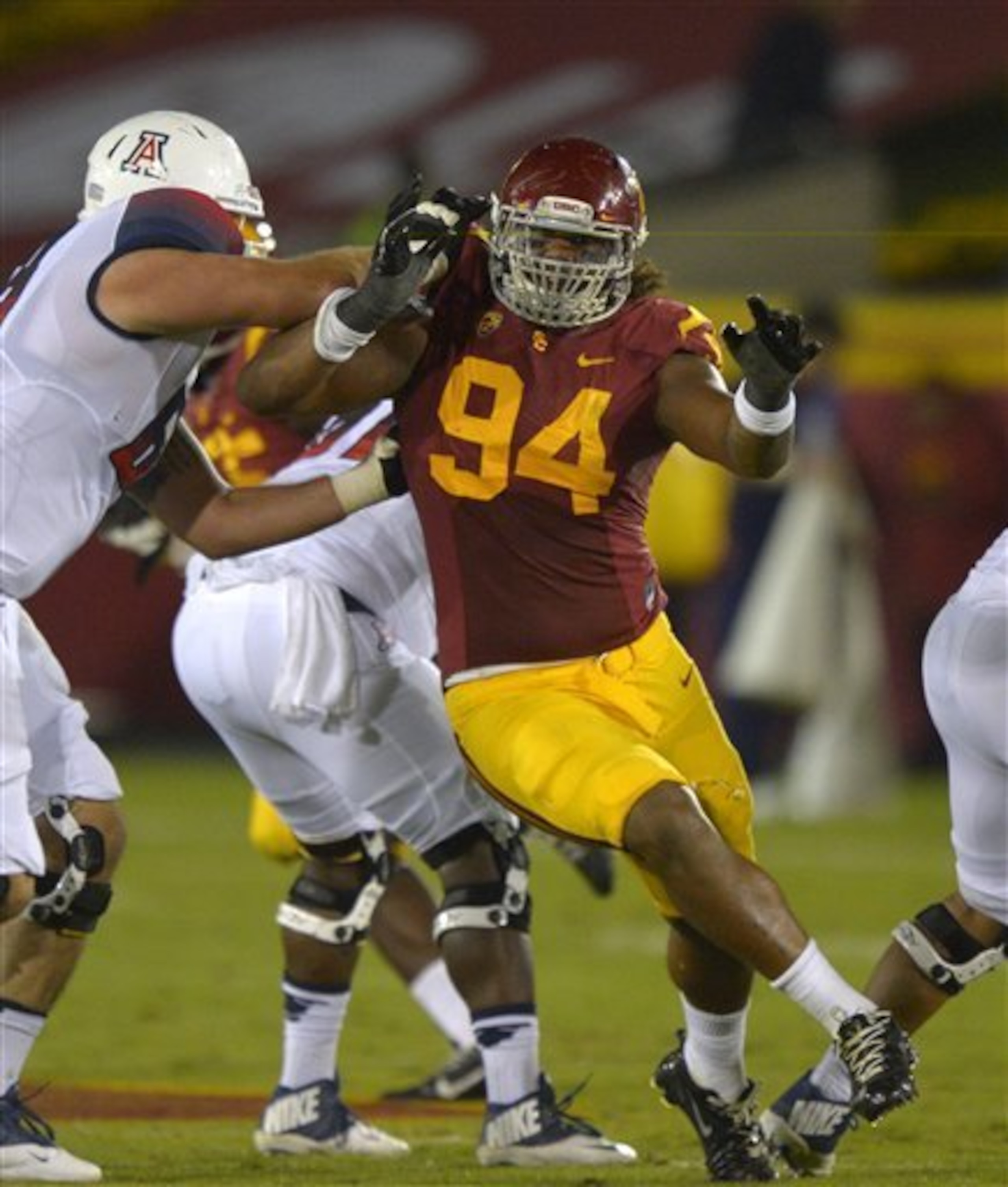 USC junior defensive tackle Leonard Williams. USC junior defensive tackle Leonard Williams.