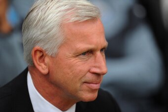 Newcastle manager Alan Pardew