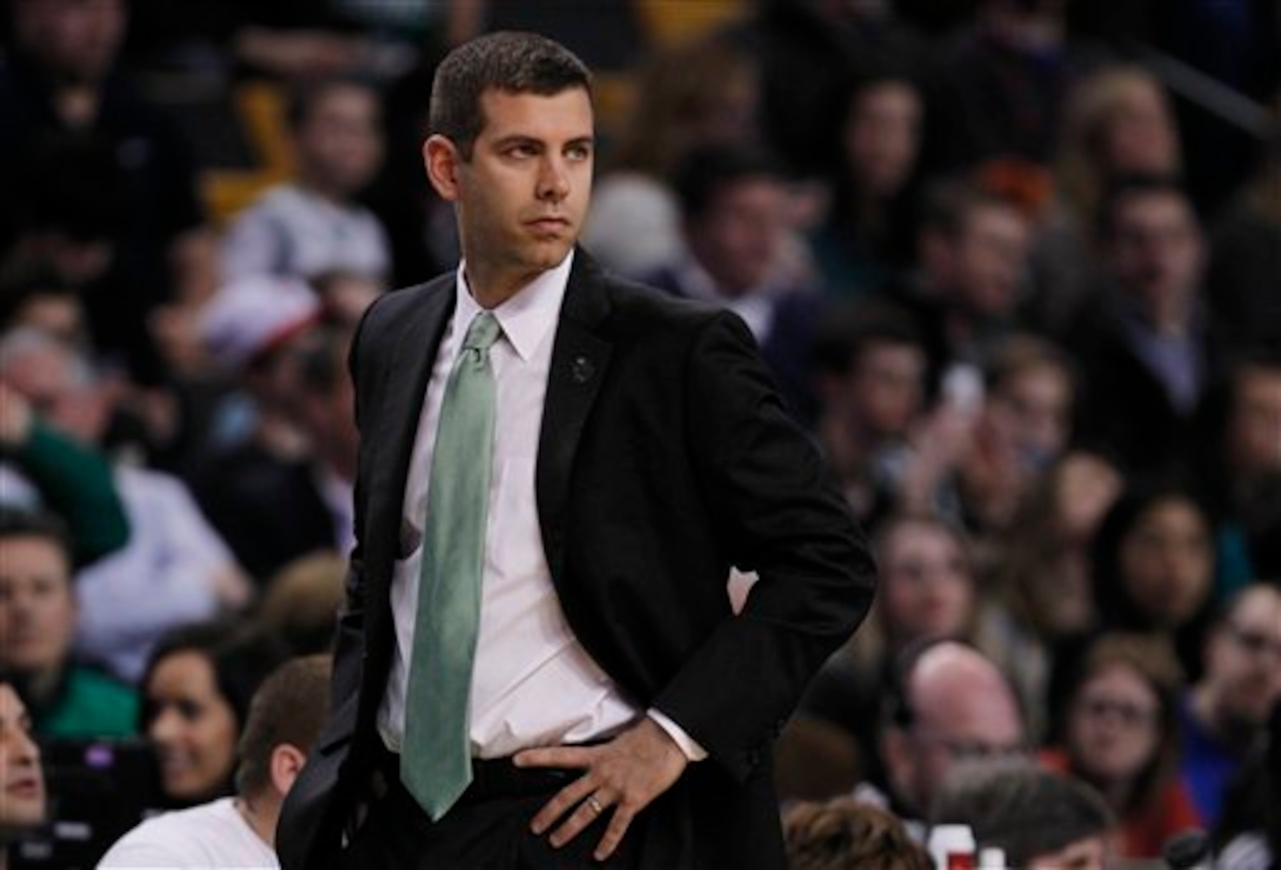 Celtics coach Brad Stevens