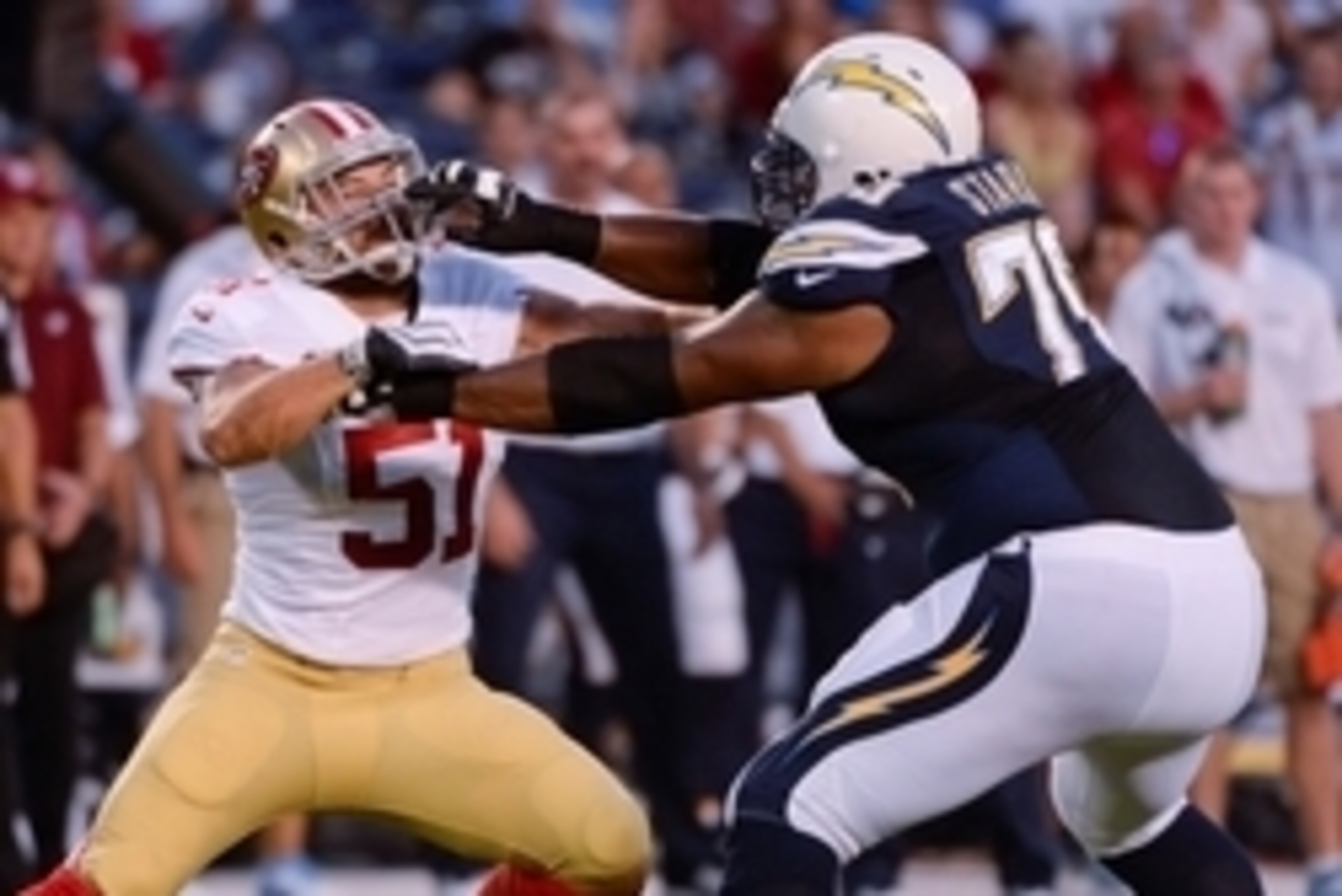 The San Francisco 49ers host the San Diego Chargers in their third preseason matchup on Sunday, Aug. 24.