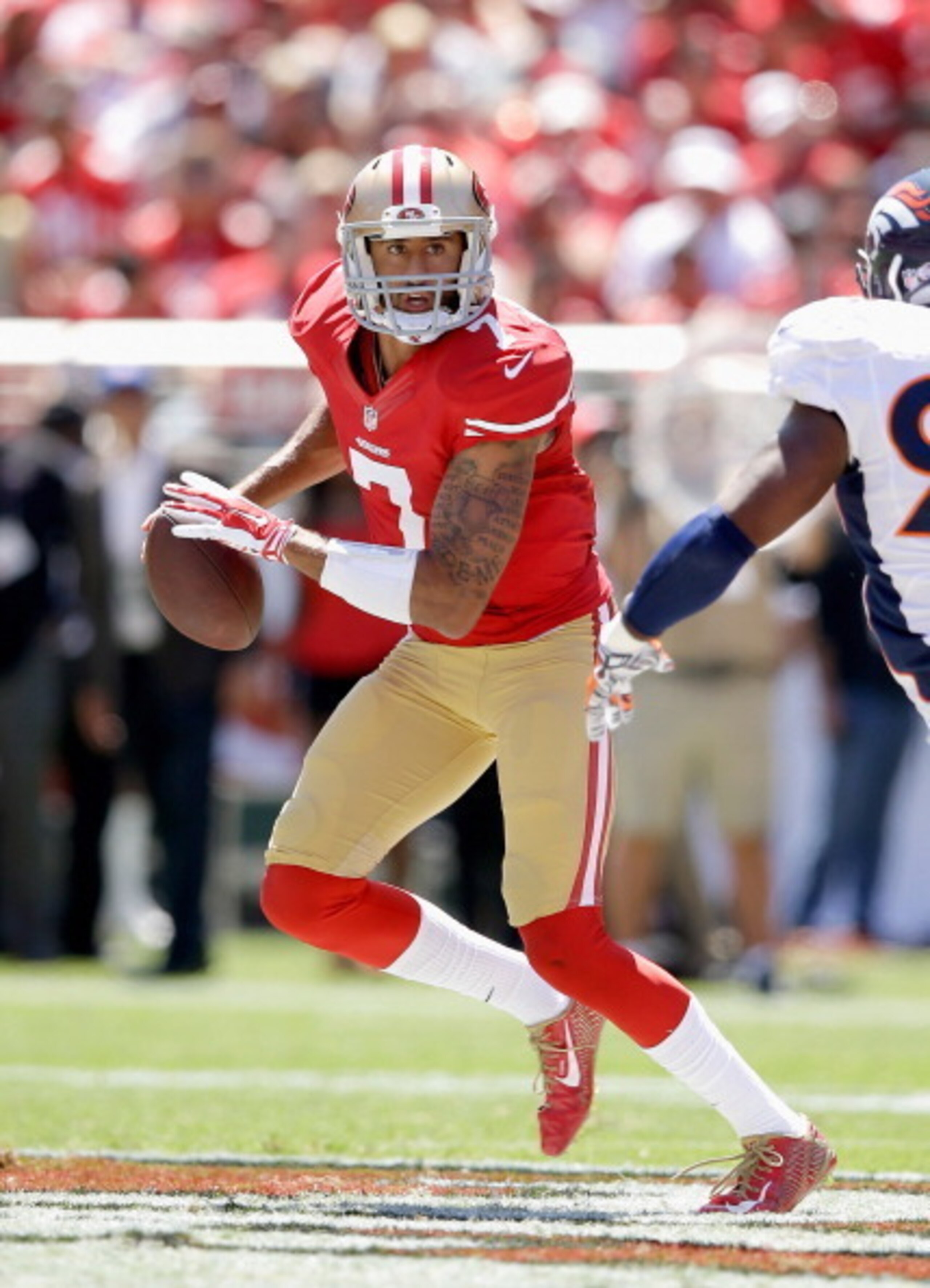 Expect Colin Kaepernick to play more against the Chargers.