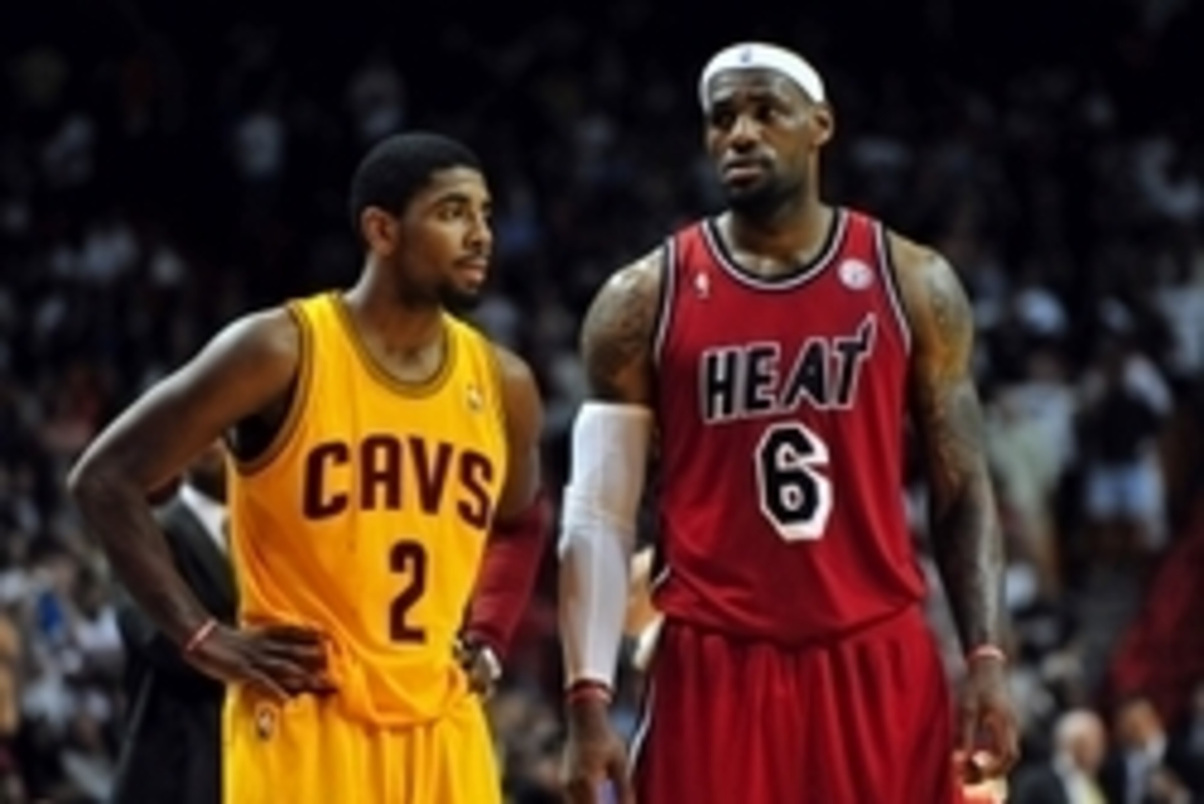 How will Kyrie Irving and LeBron James interact as teammates during the 2014-15 NBA season?