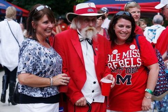 Ole Miss boasts one of the nation's best tailgate areas in The Grove.