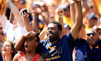West Virginia fans love their football.