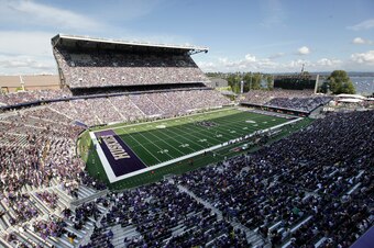 Husky Stadium is one of the more picturesque environs in college football.