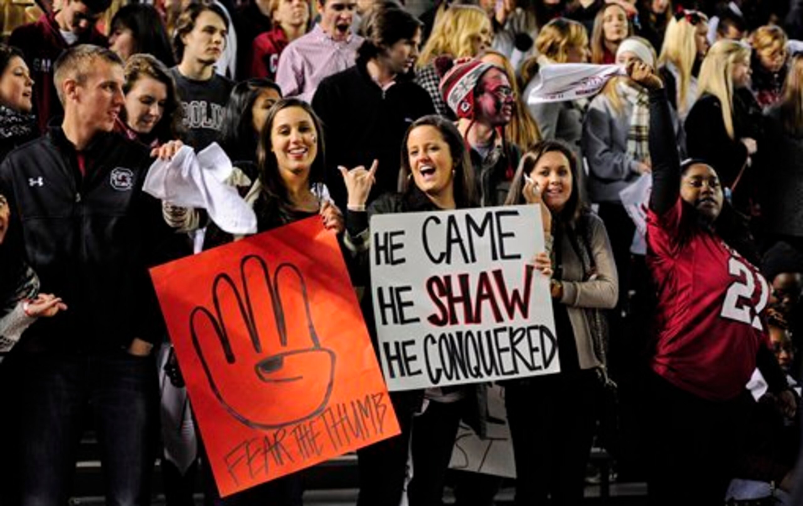 South Carolina fans are among the SEC's most rabid.