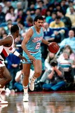 Theus and his mustache led the Kings to the 1985-86 playoffs.