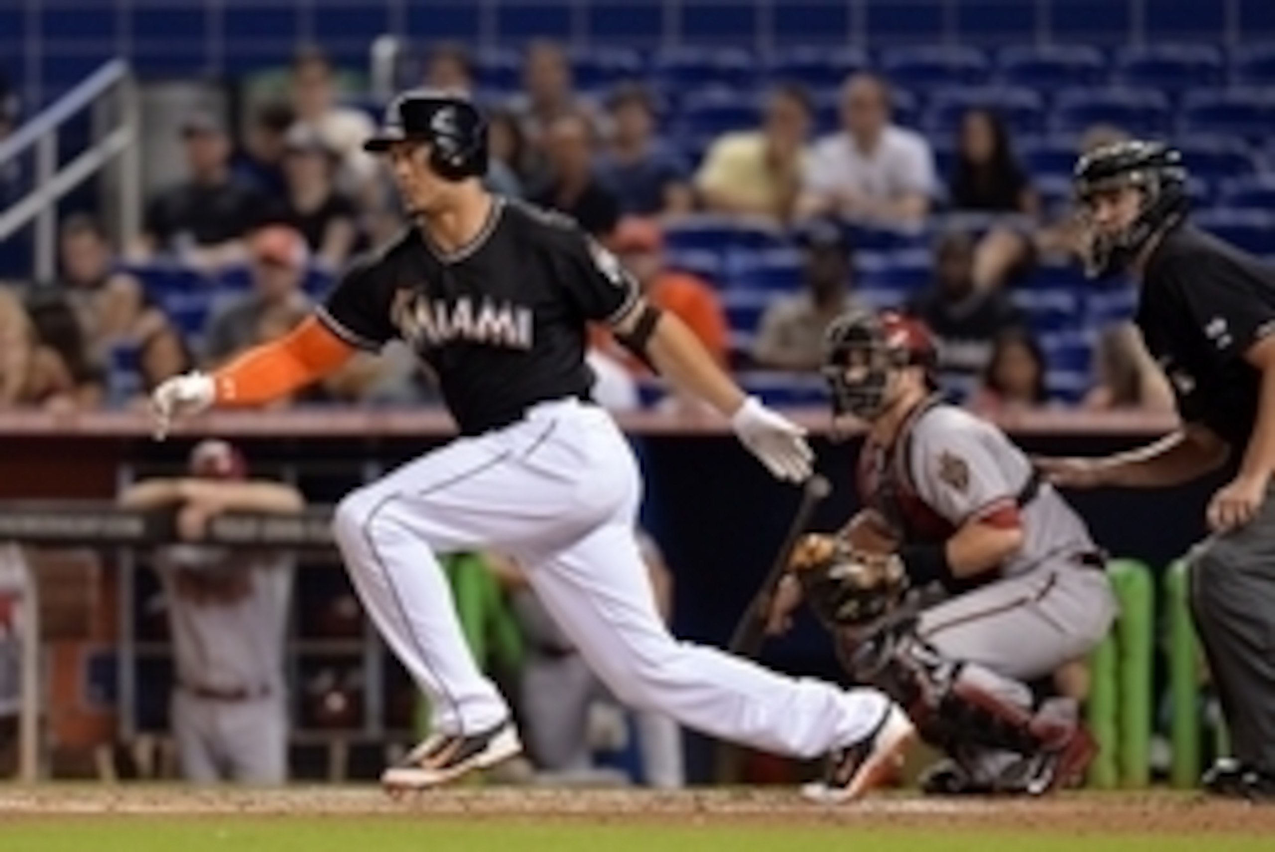 Giancarlo Stanton has surged to the top of the MVP conversation in the National League.