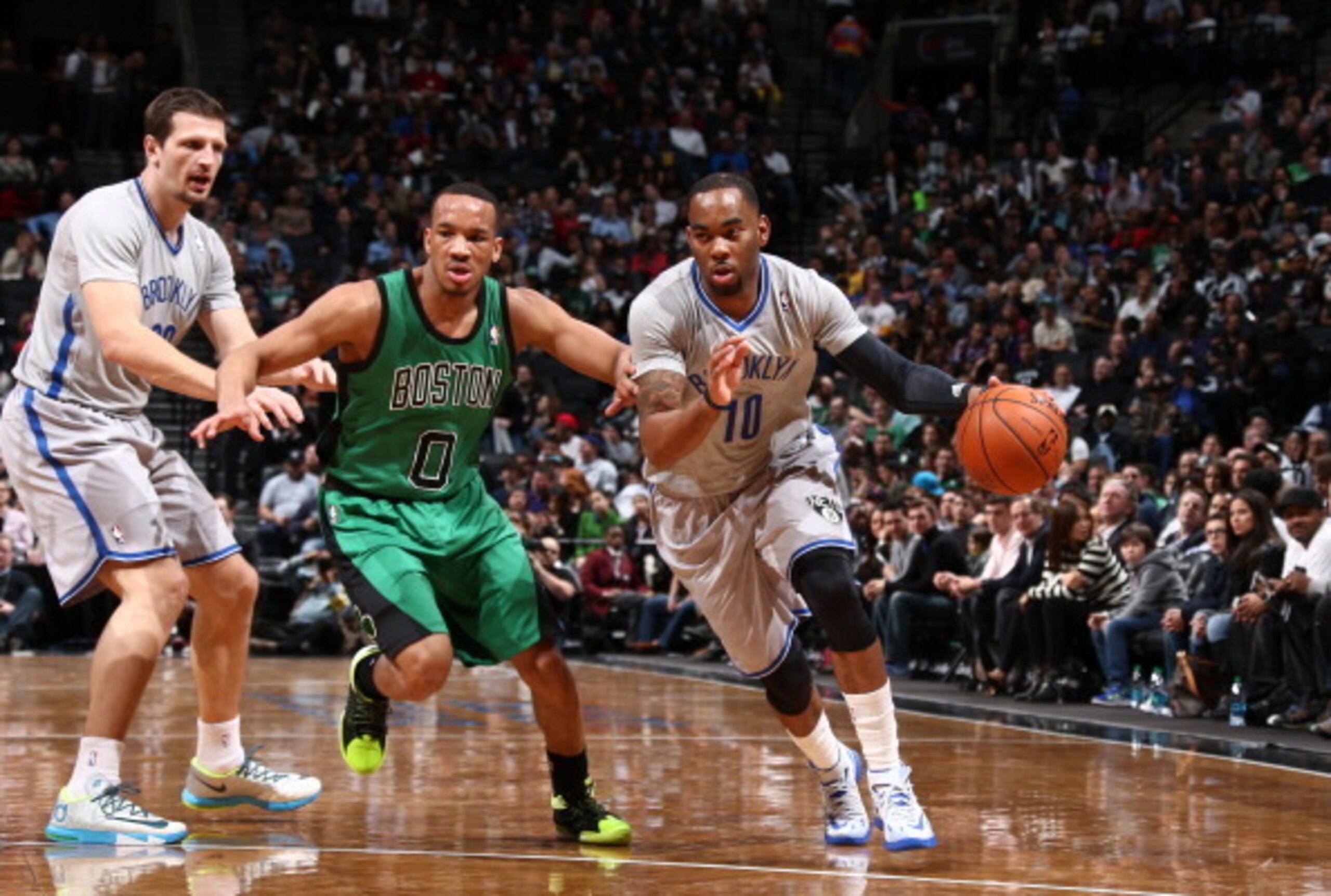 Avery Bradley and Marcus Thornton are just two of Boston's many, many guards.