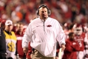Arkansas HC Bret Bielema